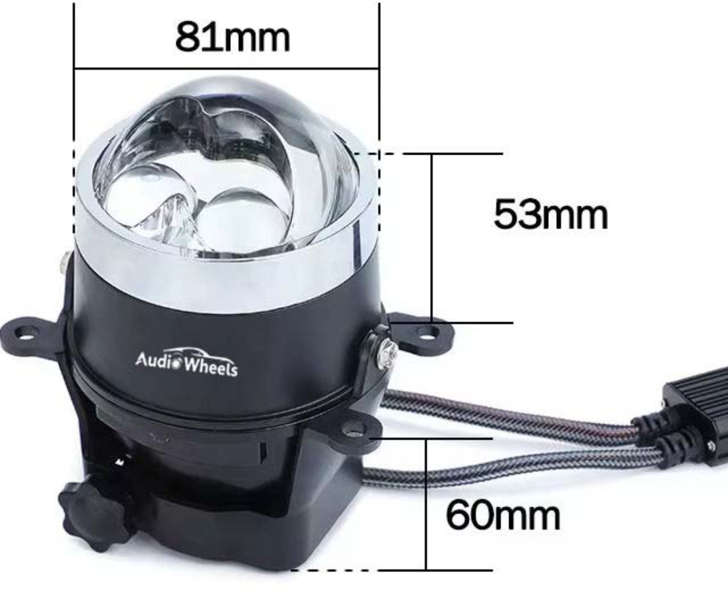 Image of Audio Wheels LED Fog Lamp Unit for Universal For Car