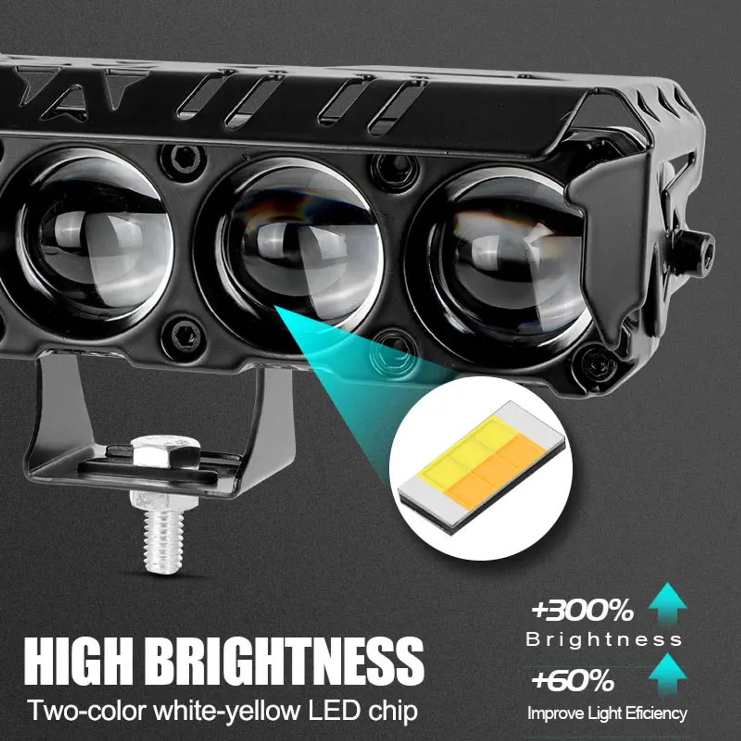Image of TRYFLY LED Fog Lamp Unit for Bajaj, Hero, Honda, KTM, Suzuki, TVS, Yamaha Universal For Car