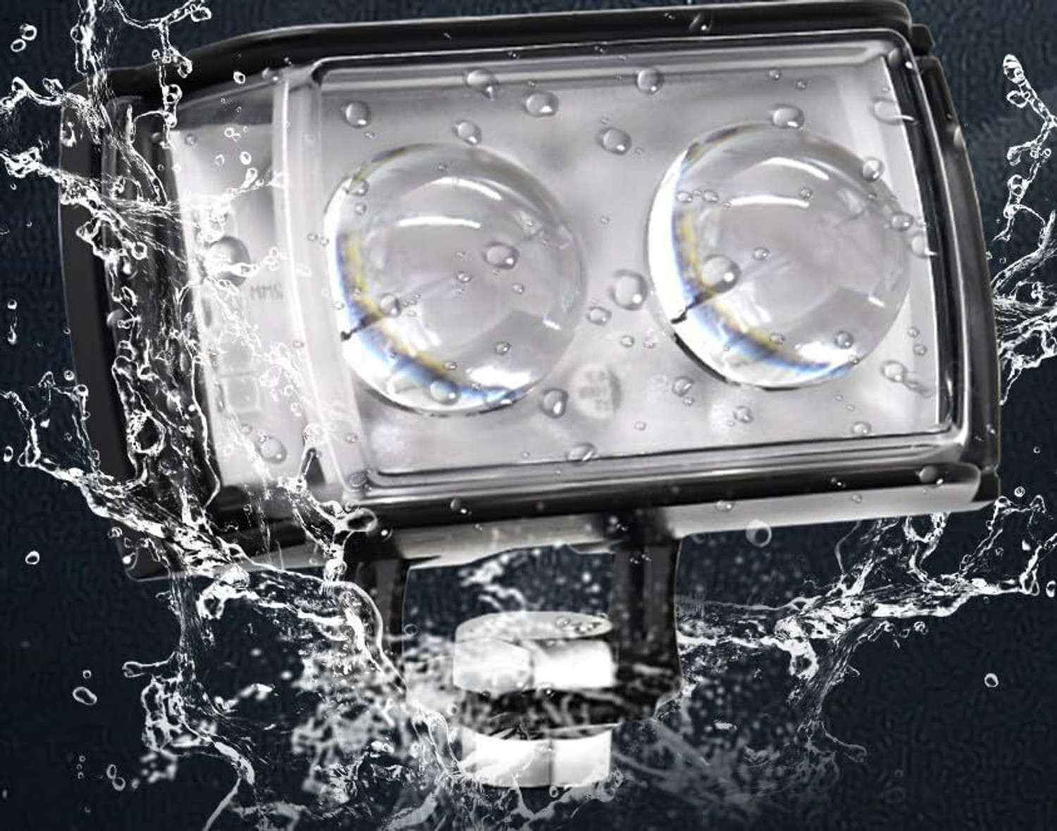 Image of RACER'S EDGE G10 LED Fog Light White & Yellow Color With Flashing Fog Lamp Motorbike, Car LED (12 V, 15 W)