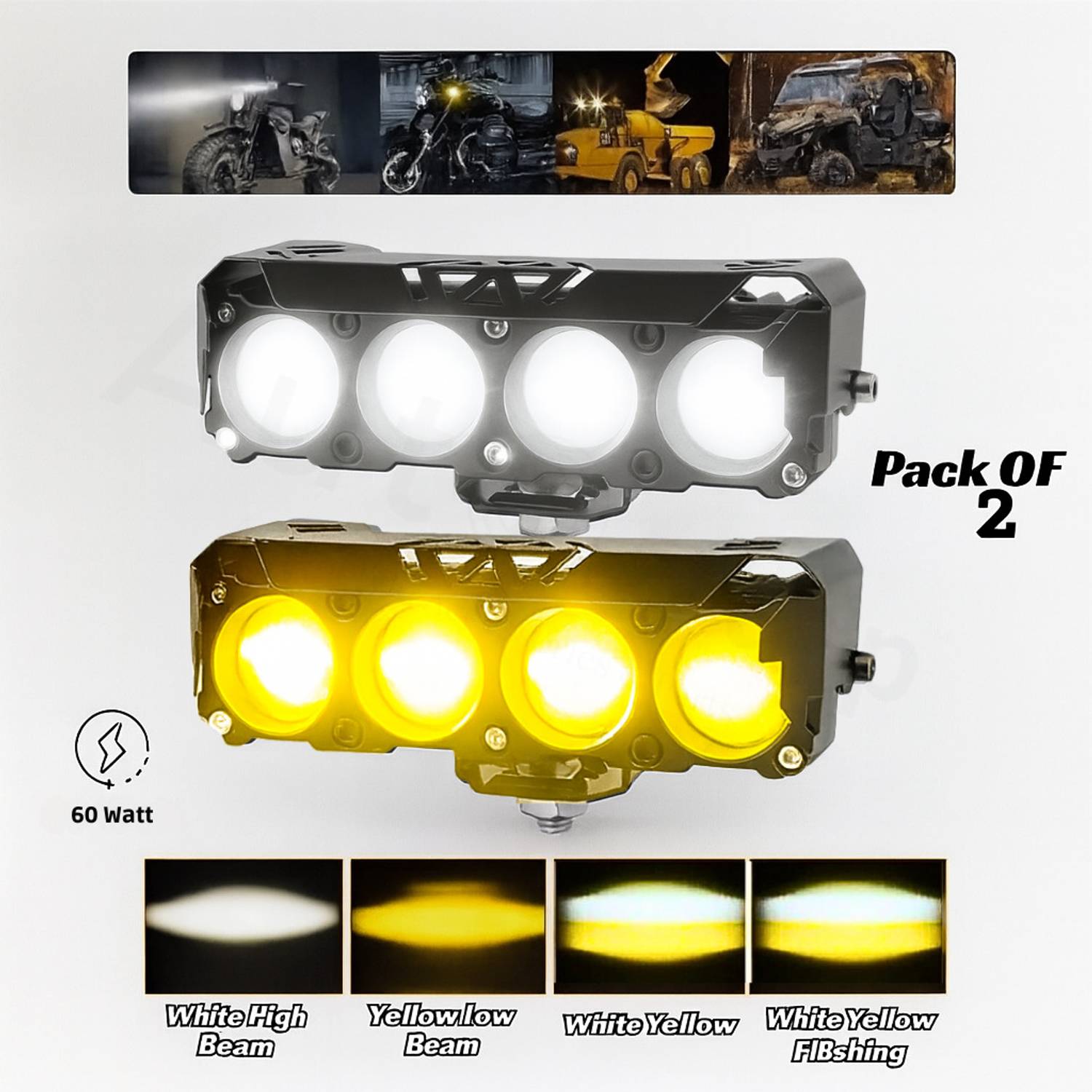 Autozap LED Fog Lamp Unit for Universal For Car Universal For Car