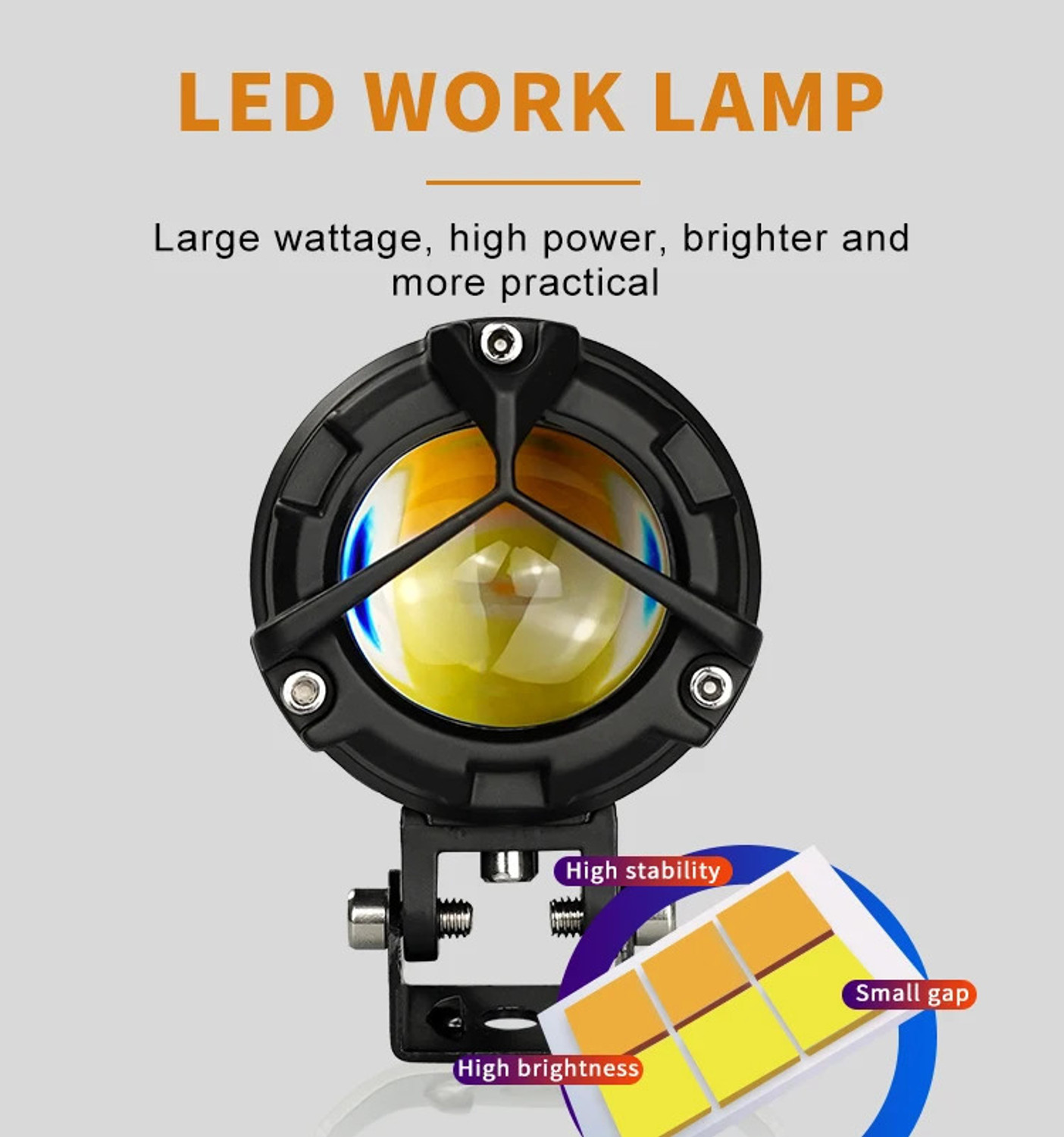 Image of Moto Powerz LED Fog Lamp Unit for Universal For Car Universal For Car