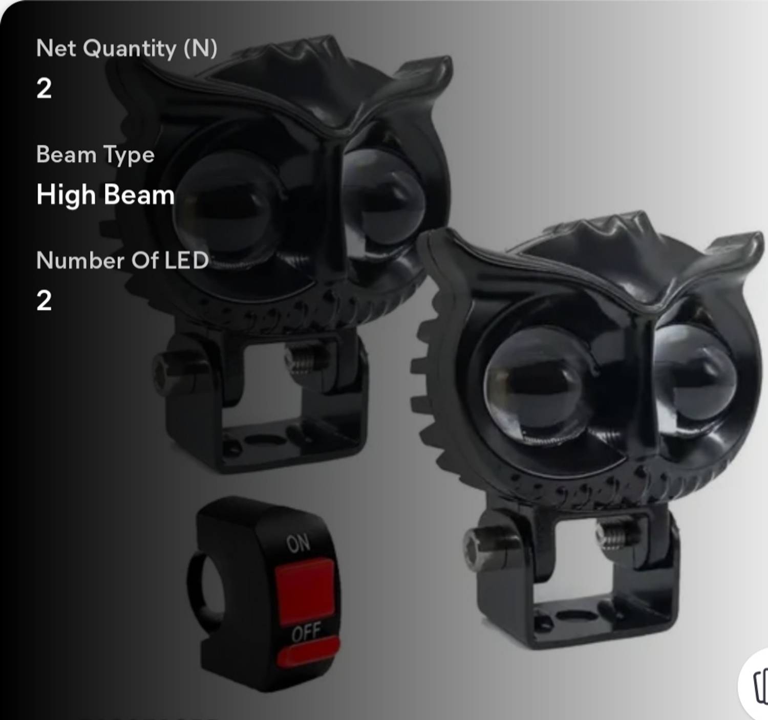 Punjab Traders LED Fog Lamp for TVS 800 - Image 3
