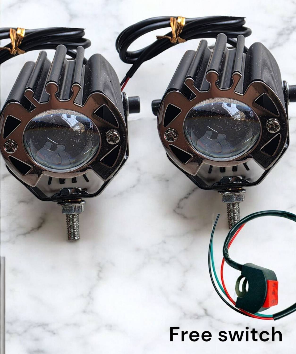BIKEBLOOM LED Fog Lamp Unit for Tata Nexov EV (Facelift)