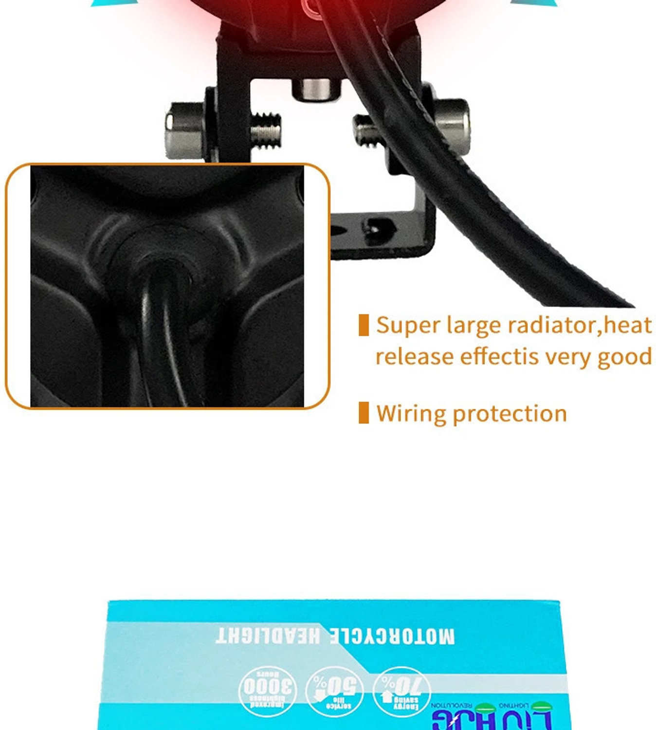 Image of Moto Powerz LED Fog Lamp Unit for Universal For Car Universal For Car