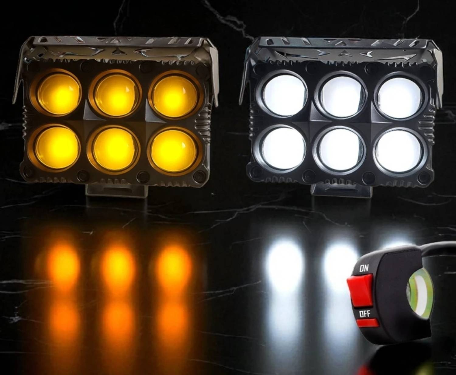 BIKEBLOOM LED Fog Lamp Unit for Car - Image 3