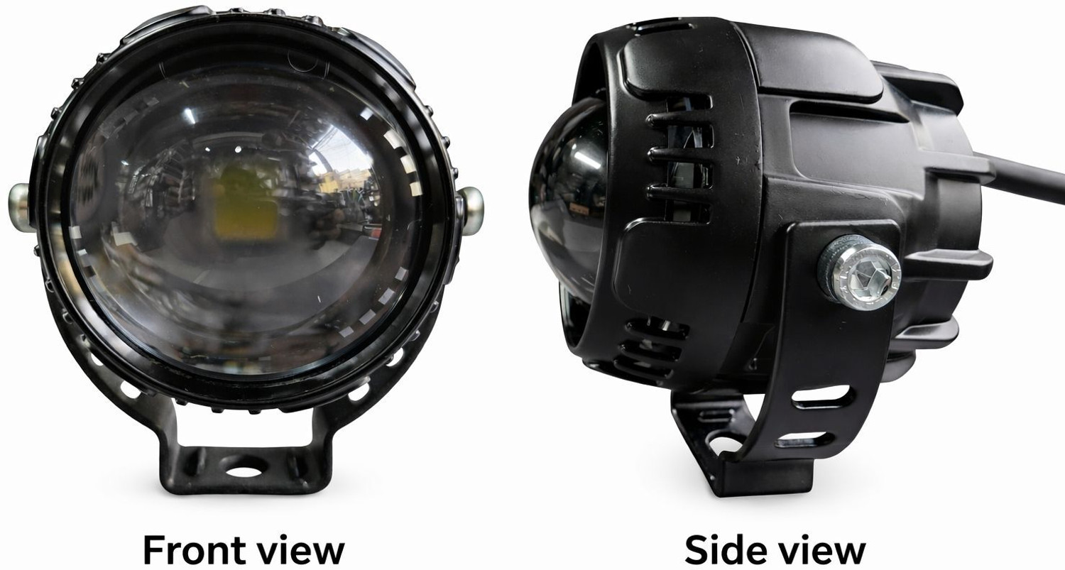 Image of BIKEBLOOM LED Fog Lamp Unit for KTM, TVS, Royal Enfield, Bajaj, Hero Universal For Car