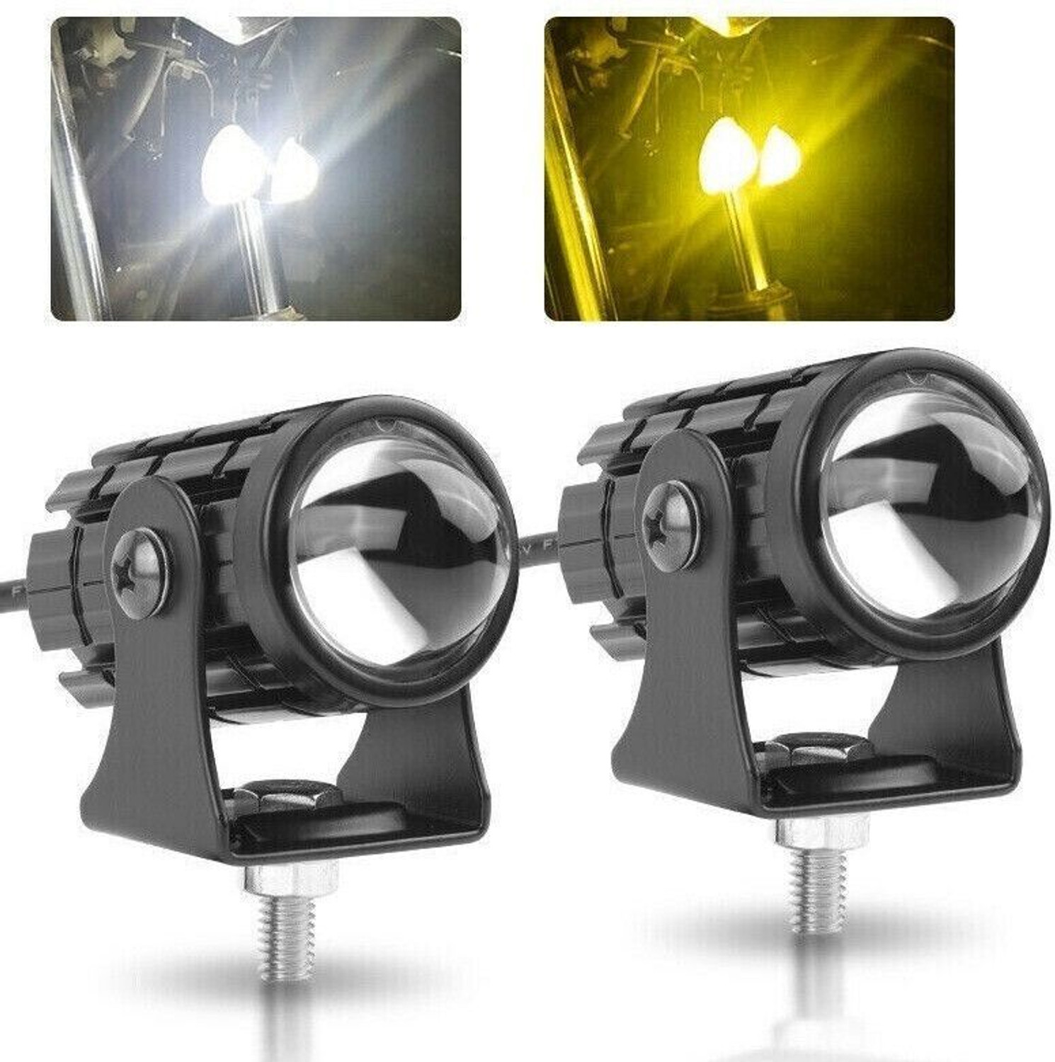 Image of Rhtdm LED Fog Lamp Unit for TVS, Yamaha, KTM, Honda, Bajaj, Royal Enfield