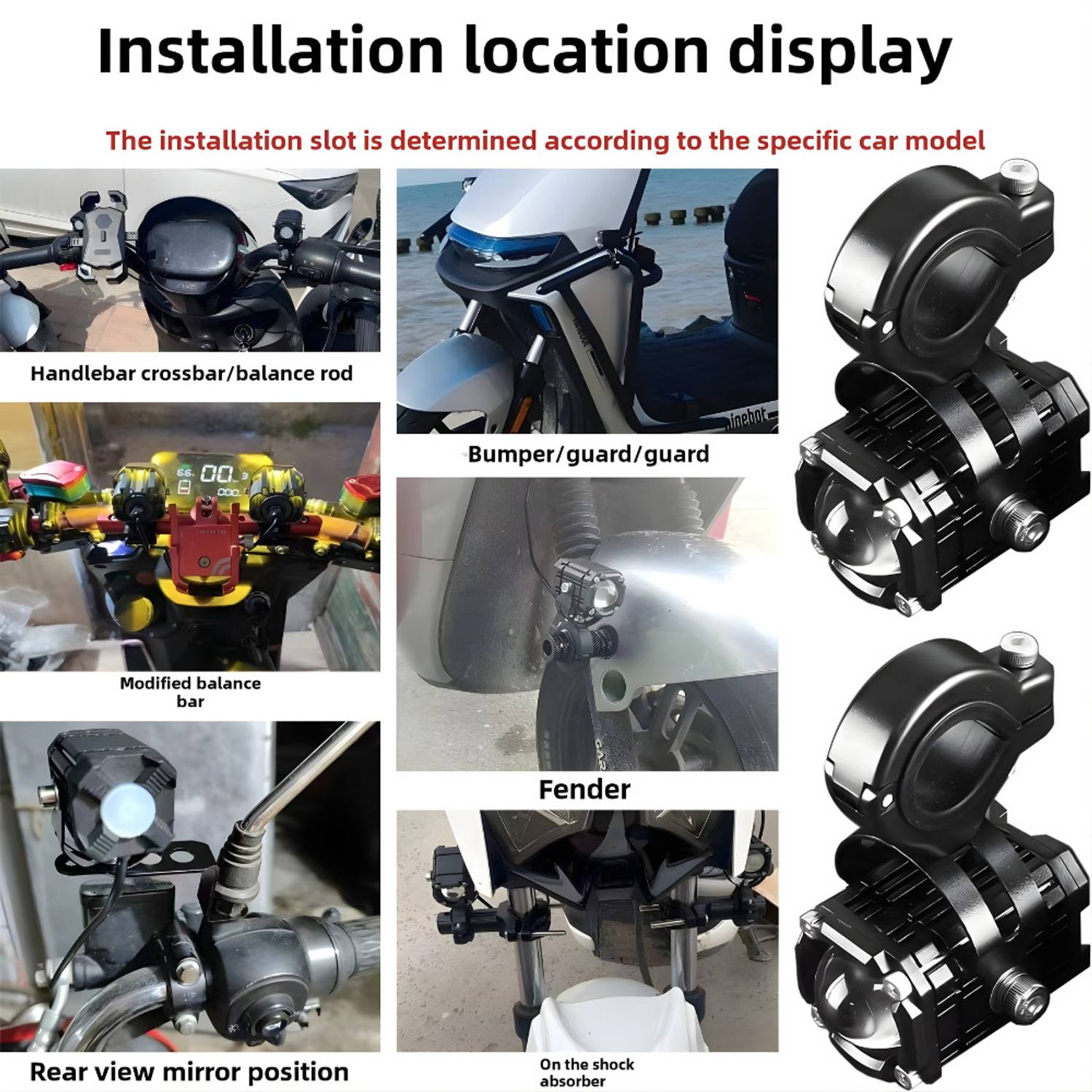 Autozap LED Fog Lamp Unit for Hero, Honda, KTM, Suzuki, TVS, Yamaha - Image 4