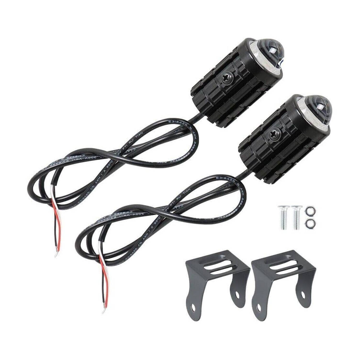 CARMAZE LED Fog Lamp Unit for Bajaj, Hero, Honda, Skoda, Suzuki, TVS, Toyota, Yamaha, Universal For Car Alto K10, KUV100, Mahindra, Swift Dzire, Tiago, UVA, Universal For Car, i10 Active, i20, Ertiga