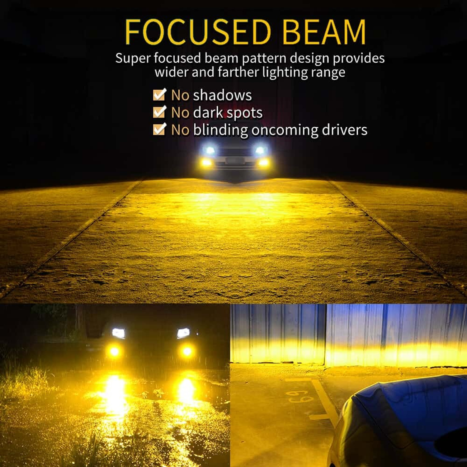 Image of ACEOTO Halogen Fog Lamp Unit for Maruti Suzuki, Tata Swift, Baleno, Nexon, Tigor