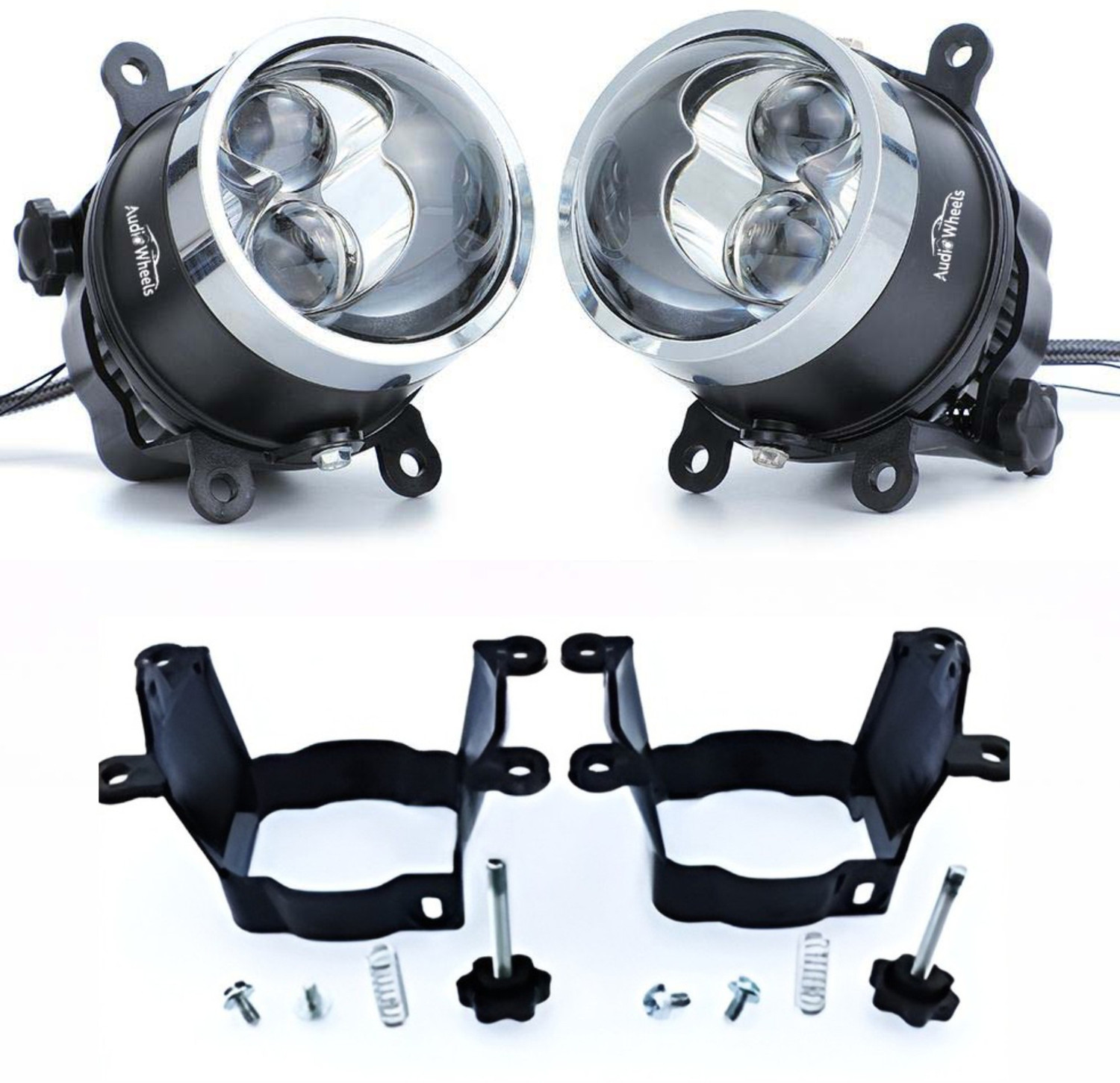 Image of Audio Wheels LED Fog Lamp Unit for Universal For Car