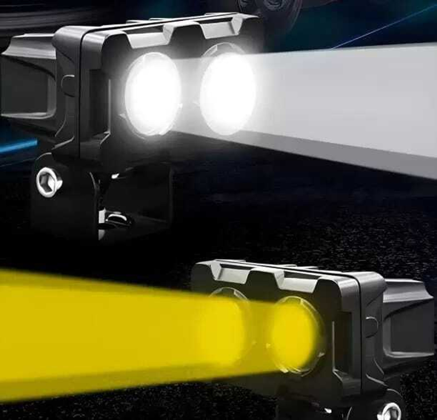 Image of TOVOTA LED Fog Lamp Unit for Yamaha, Universal For Car, Land Rover, Hero, Honda UVA