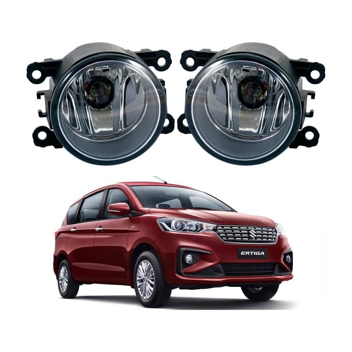 ACEOTO Halogen Fog Lamp Unit for Suzuki Ertiga