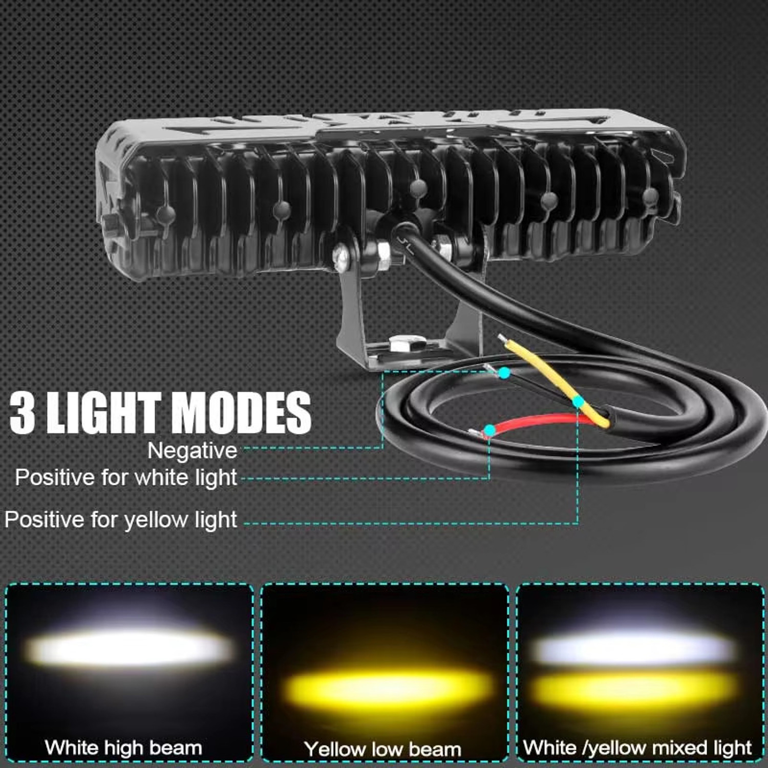 Image of TRYFLY LED Fog Lamp Unit for Bajaj, Hero, Honda, KTM, Suzuki, TVS, Yamaha Universal For Car