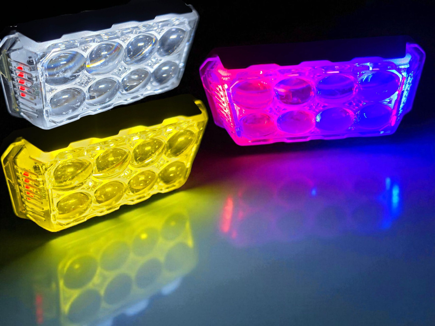 Image of BIKEBLOOM LED Fog Lamp Unit for Honda, TVS, Bajaj, Universal For Car, Hero Universal For Car