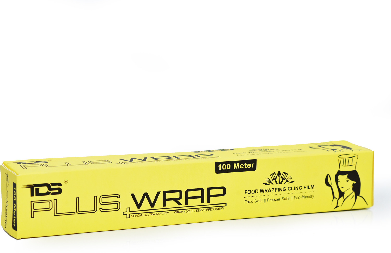 Image of TDS PLUS WRAP 100 Meter Food Wrapping Film | Storage Film Shrinkwrap