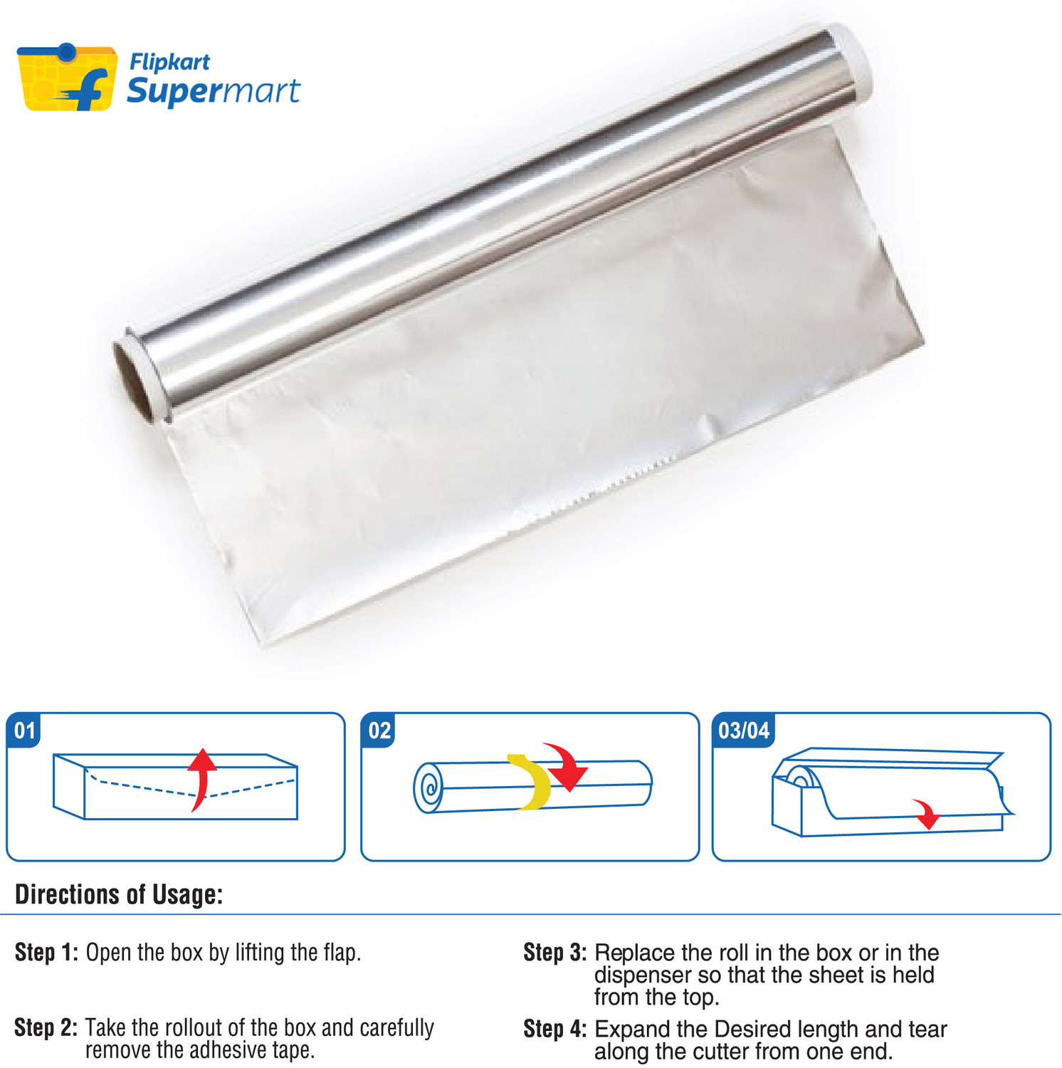 Image of Flipkart Supermart Aluminium Foil