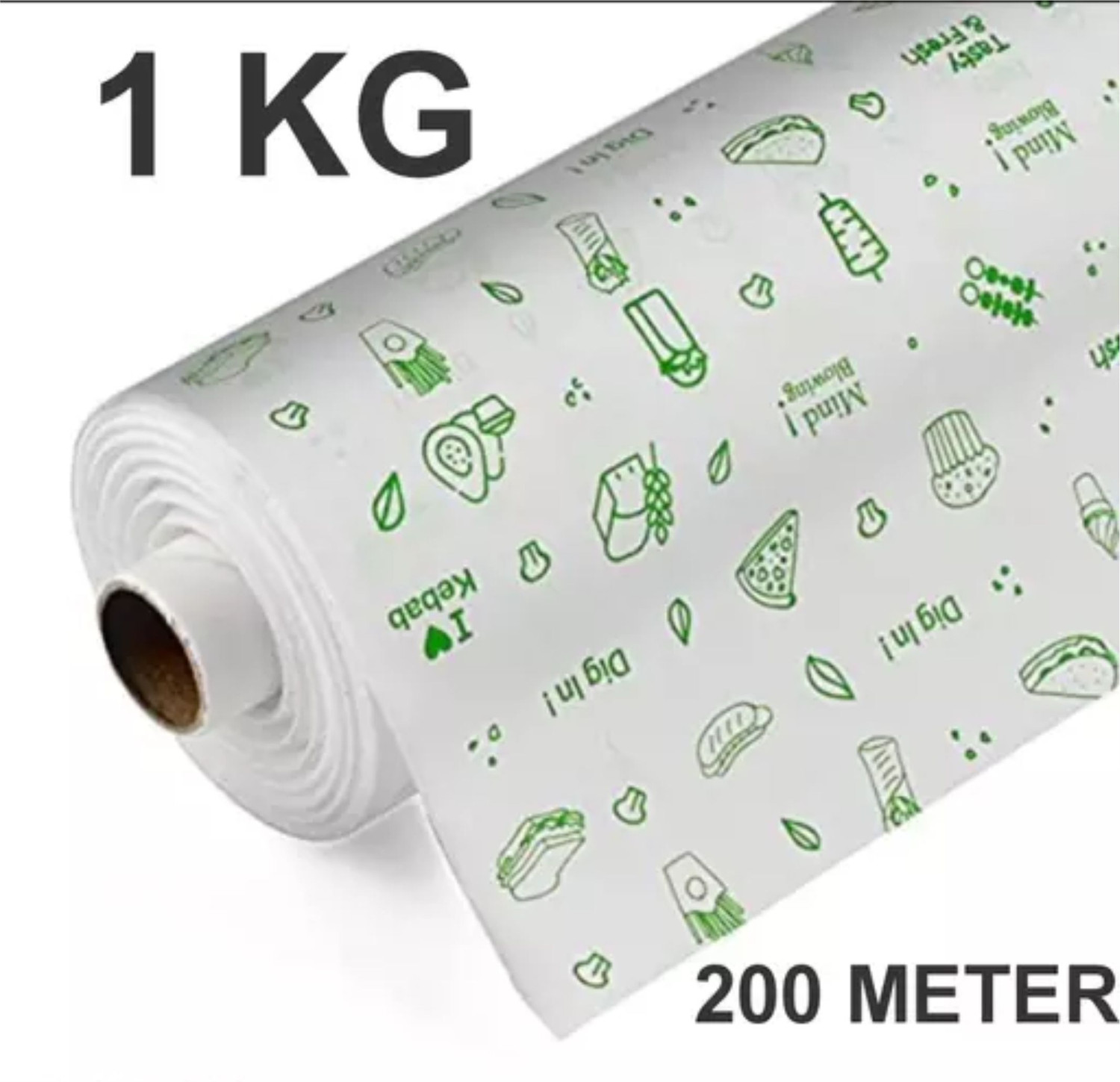 Image of Naveen Butter Paper Roll Used in Baking, Cooking, Wrapping, Steaming, Food Wrapping Paper Foil