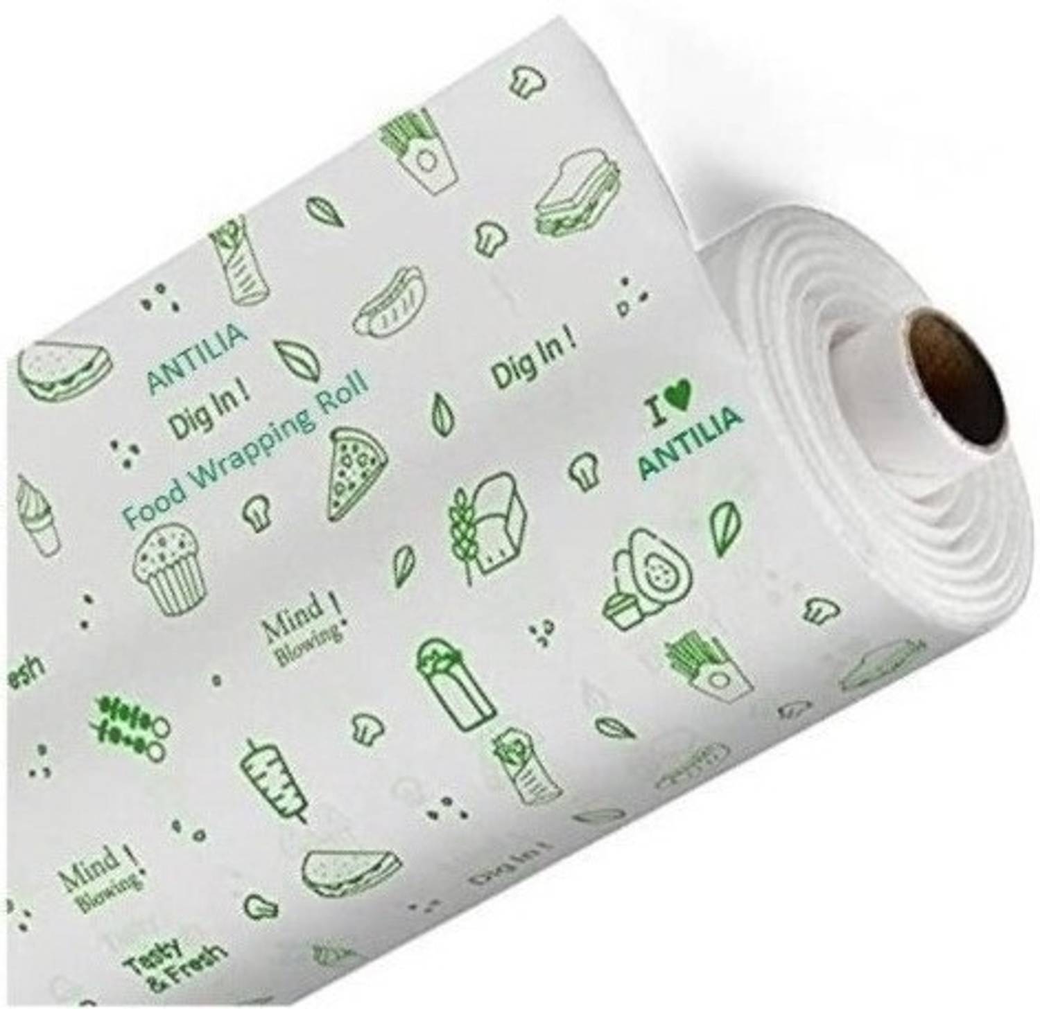 ANTILIA Butter Paper 20+5 M, Butter Paper for Baking | 100% Oven & Microwave safe