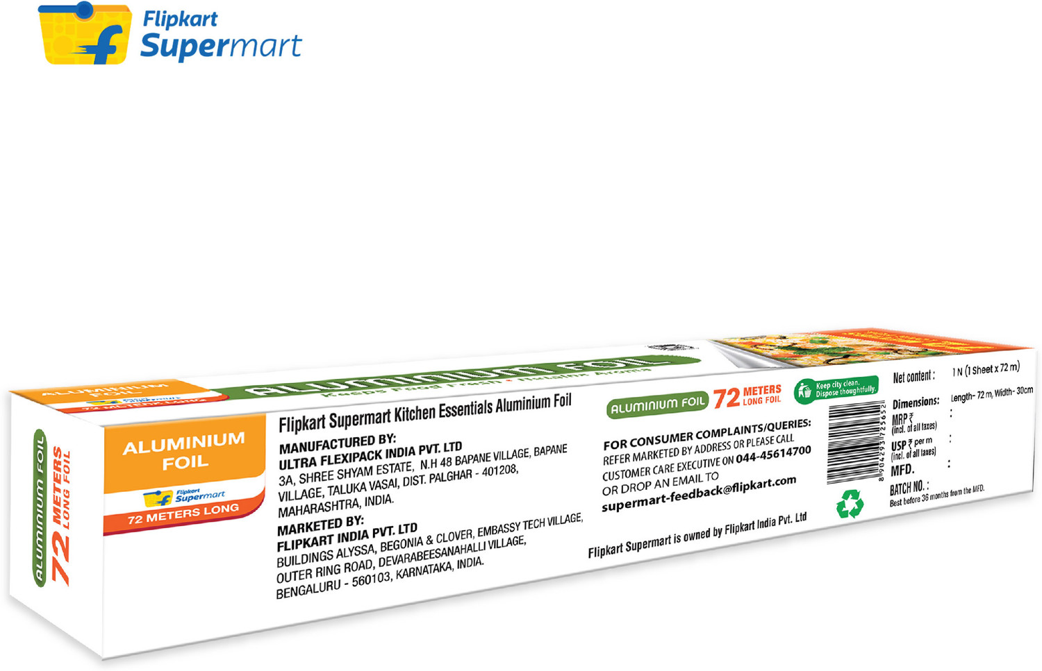 Image of Flipkart Supermart Aluminium Foil