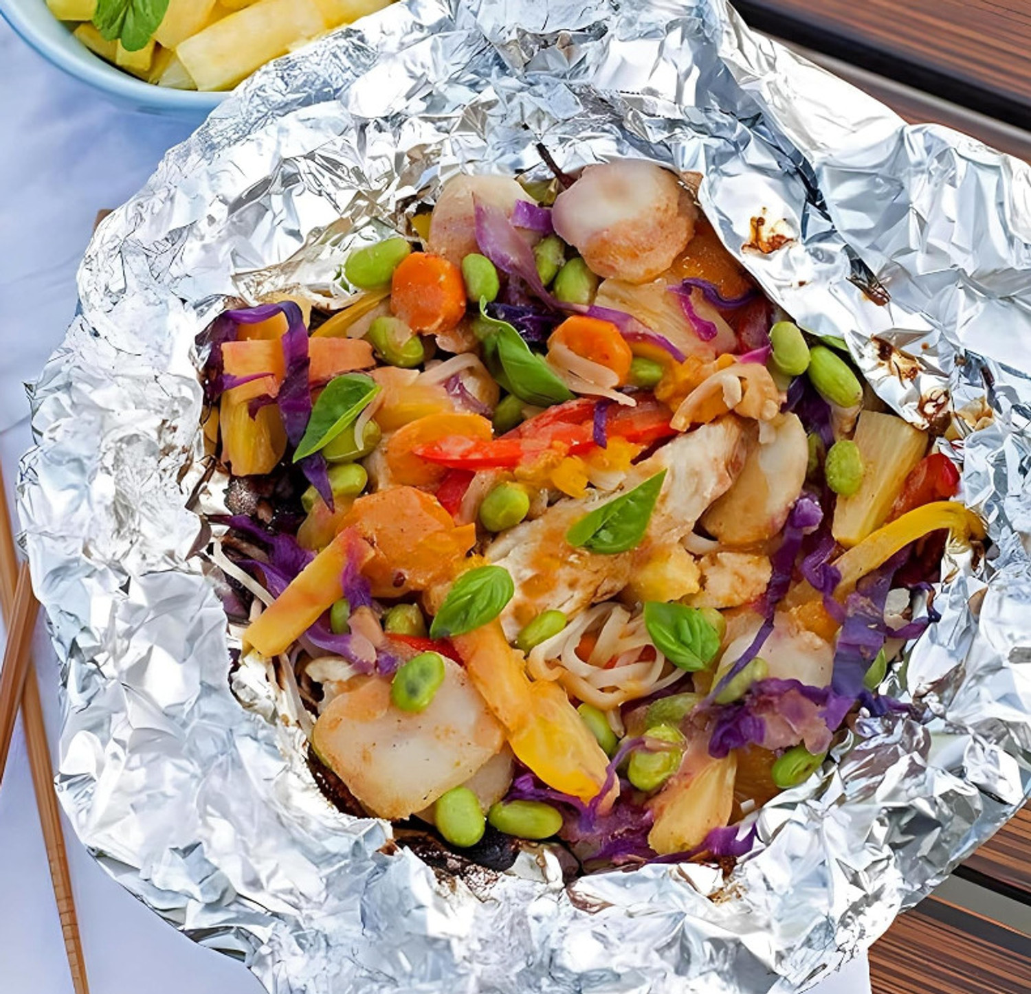 Image of liftoff Food Grade Aluminium Foil Roll | Strong & Shiny Kitchen Foil 72 M Aluminium Foil