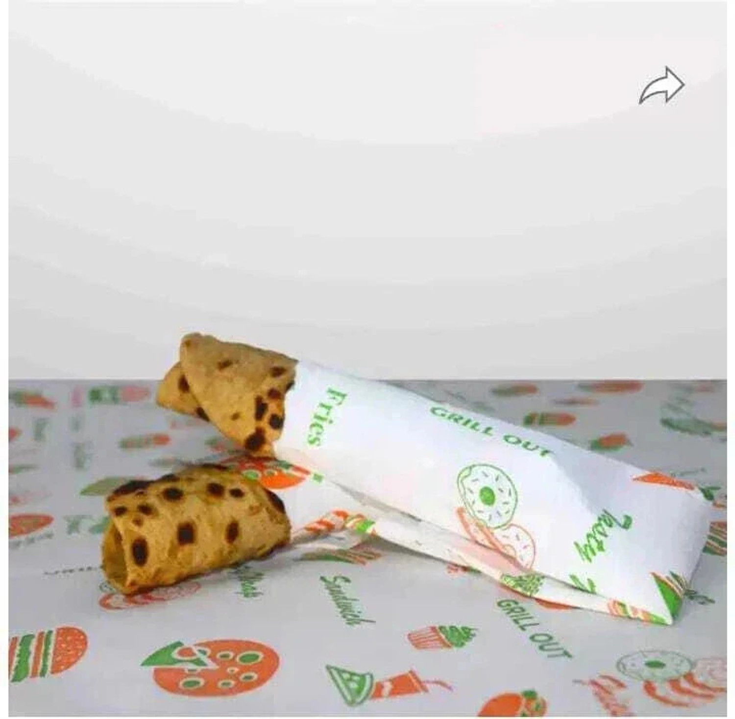 Image of Delicious 95 food wrapping paper Parchment Paper
