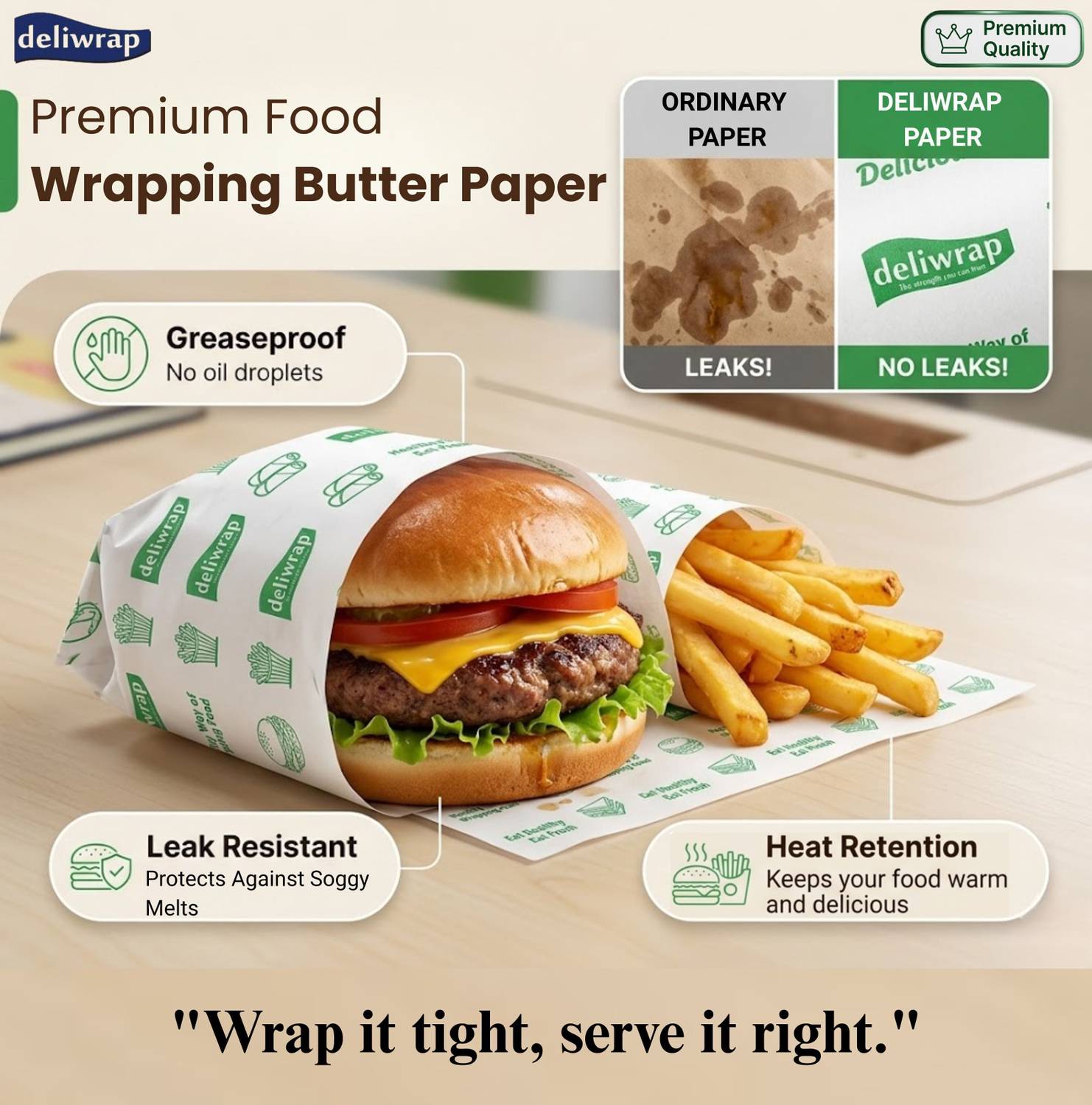 Kcofoil Deliwrap 1 kg Food Wrapping Roll for Kitchen, Baking and ... more