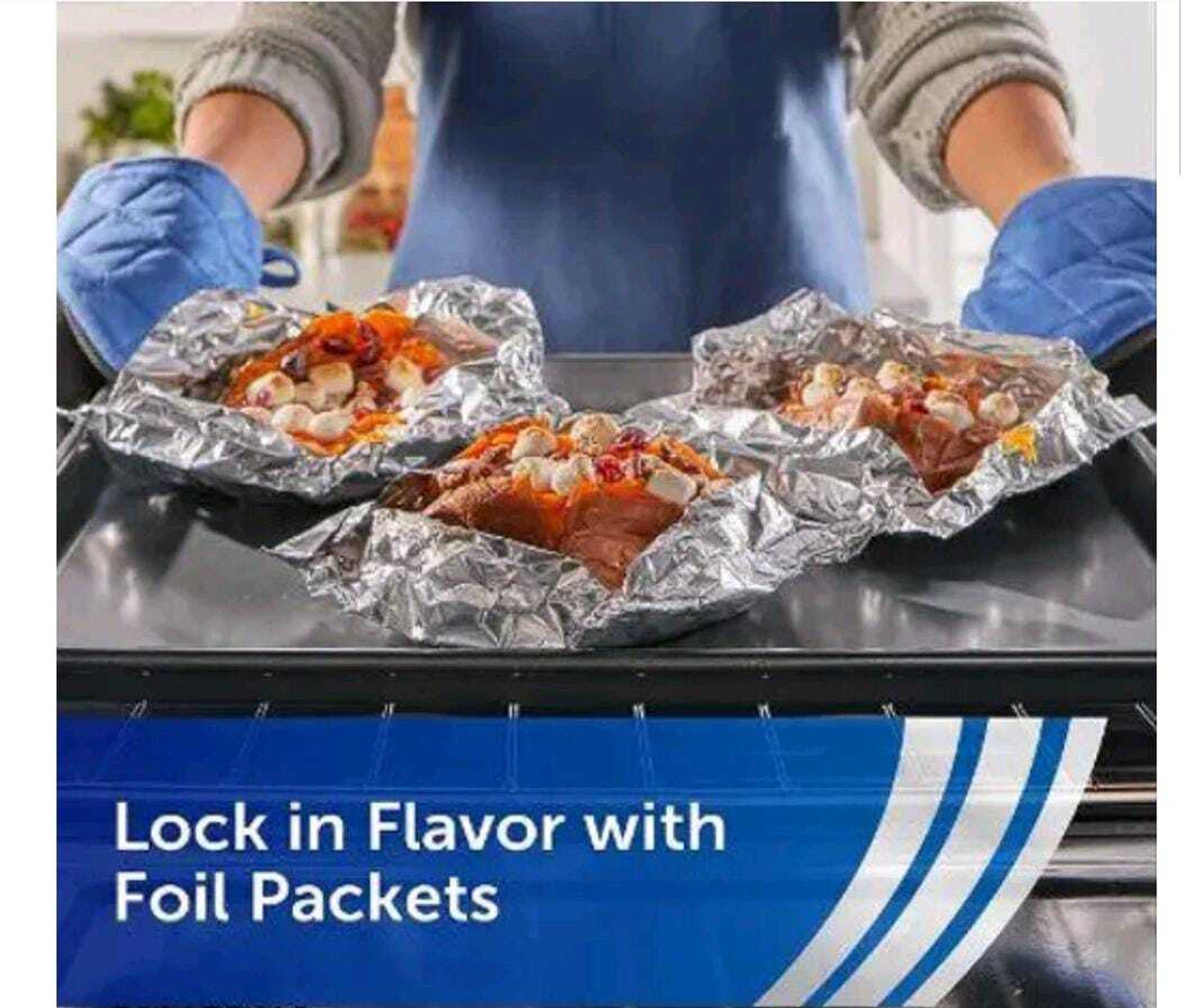 Image of WTKITCHEN Silver Foil Paper Roll | Food Wrapping Paper for Roti | Paper Foil Aluminium Foil
