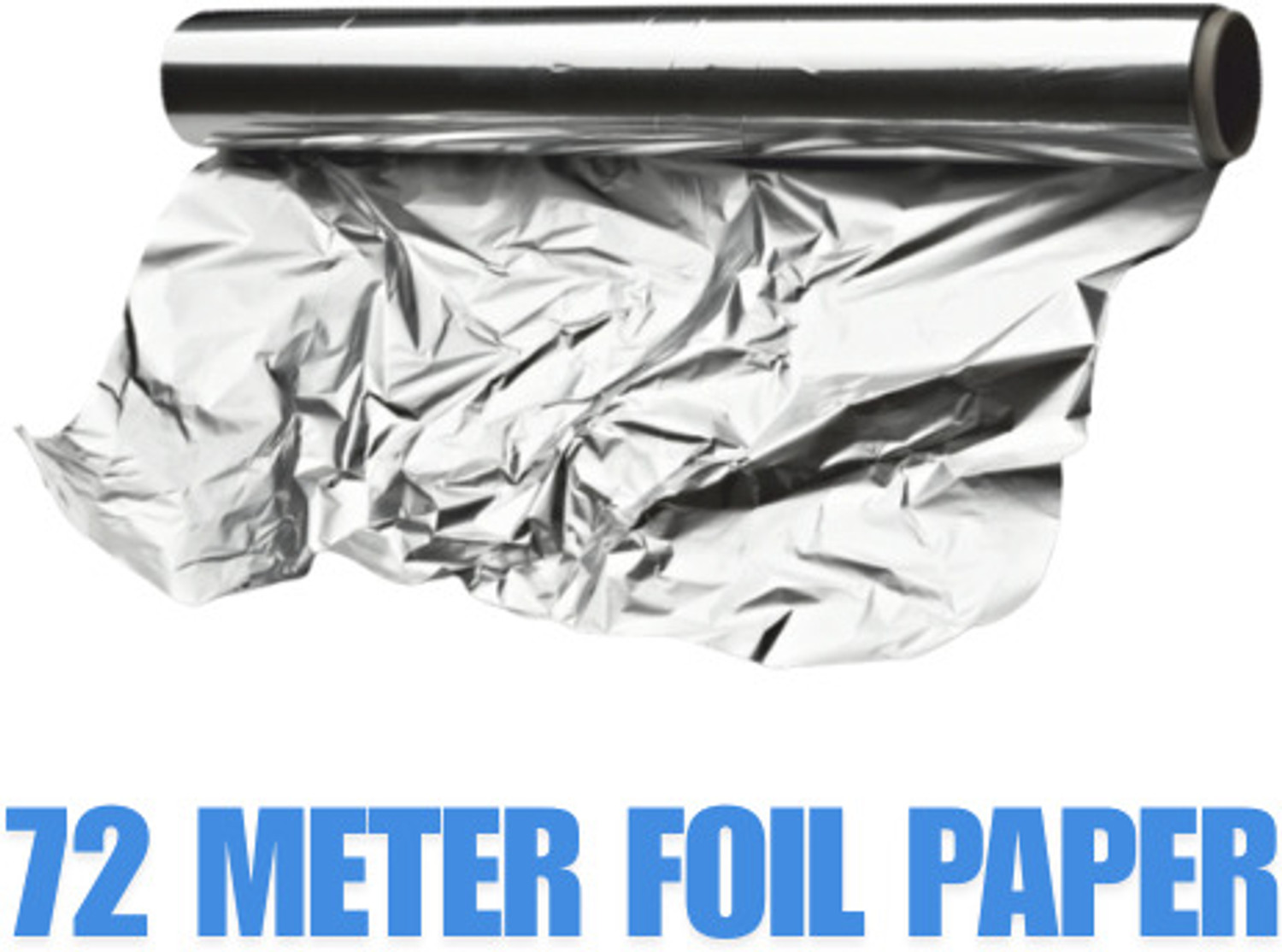 Image of liftoff Aluminium Foil Paper Roll 72 Meter | 30x30 cm | Food Grade Aluminium Foil