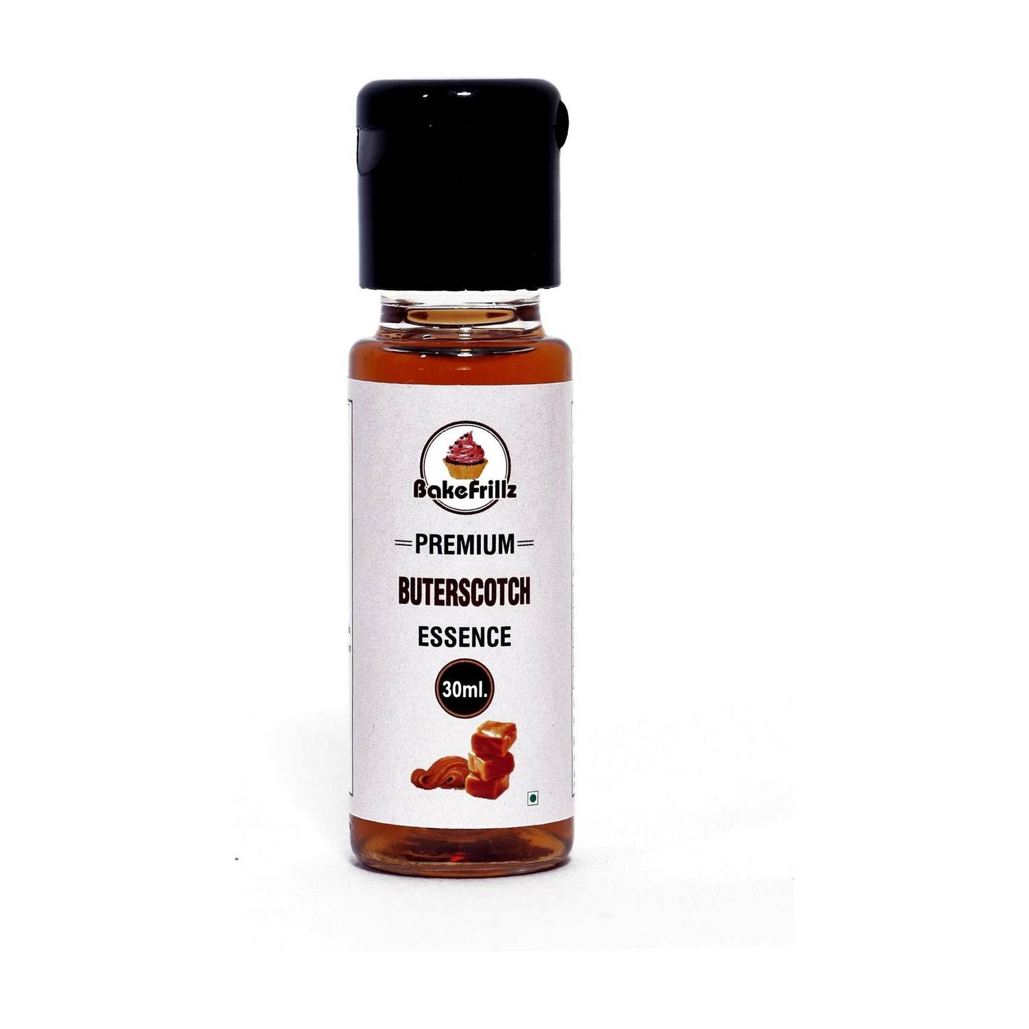 Bakefrillz Butterscotch Essence for baking cakes, ice creams, puddings, sweets, 30 ml Butterscotch Liquid Food Essence