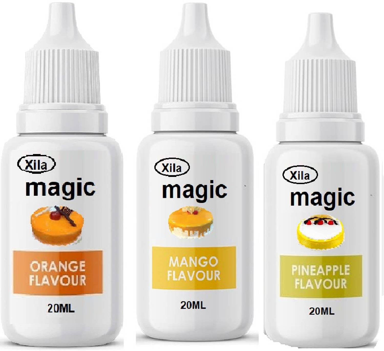 Xila Magic (Mango, Pineapple, Orange) Essence icecreams shakes
