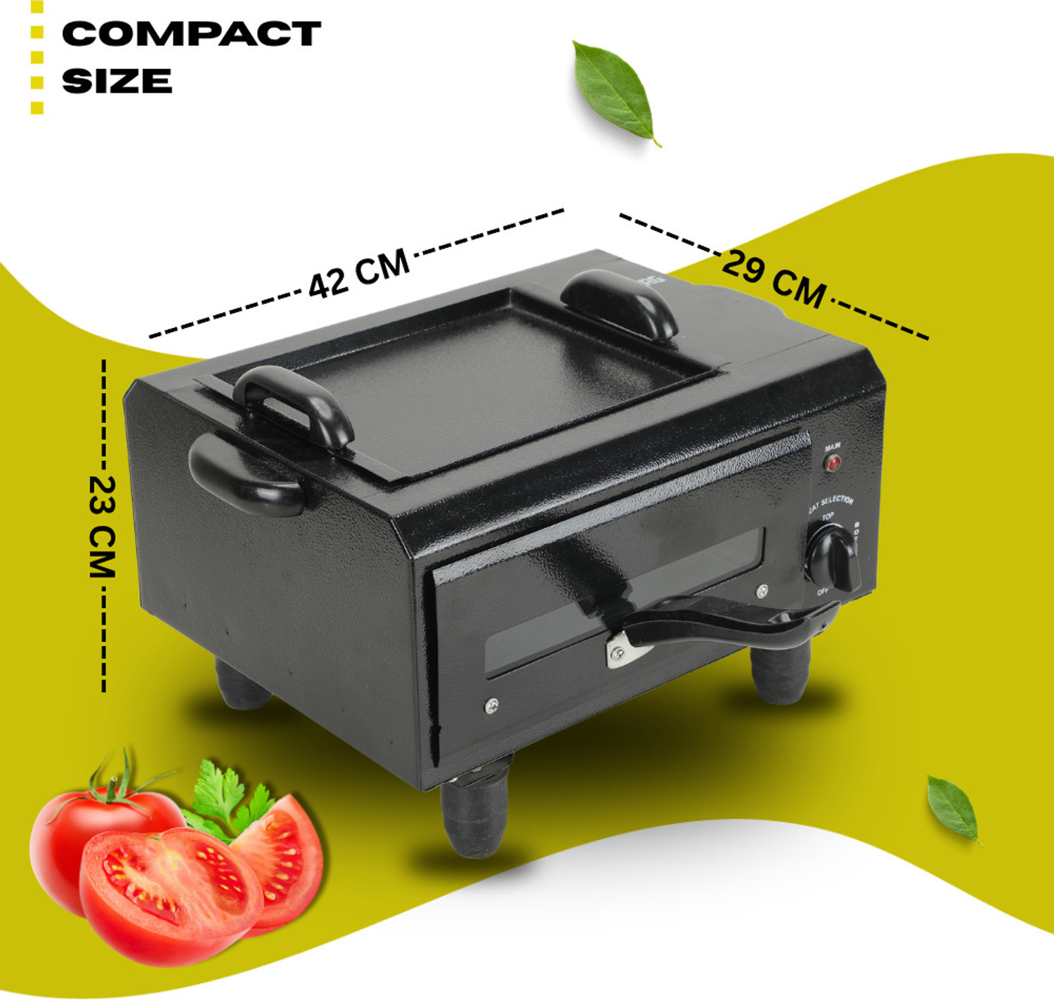 Image of WELLBERG Premium Dual 2-in-1 Oven for Grilling, Baking, Roasting & Tandoori Cooking Electric Tandoor