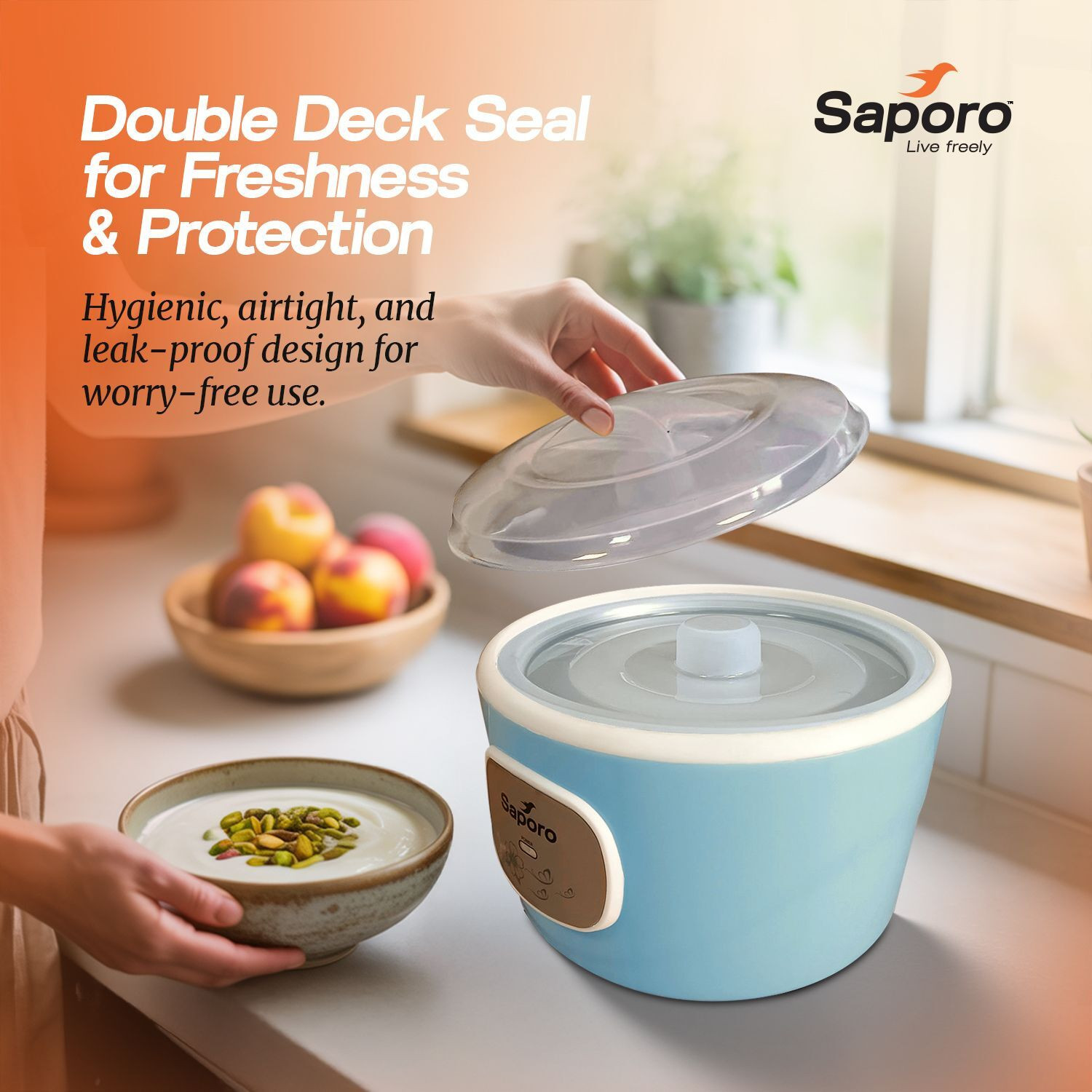 Image of SAPORO FitCurd Yogurt Maker