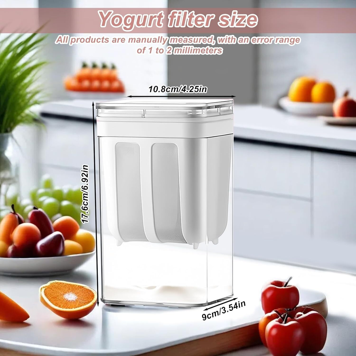Image of BHAJANSHREE Greek Yogurt Strainer 6 W Food Processor