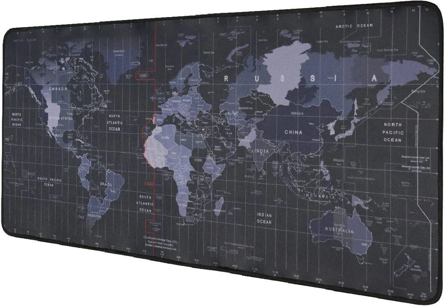 Image of Shiv Traders World Map Computer Keyboard Mouse Mat Non Slip Base Mousepad