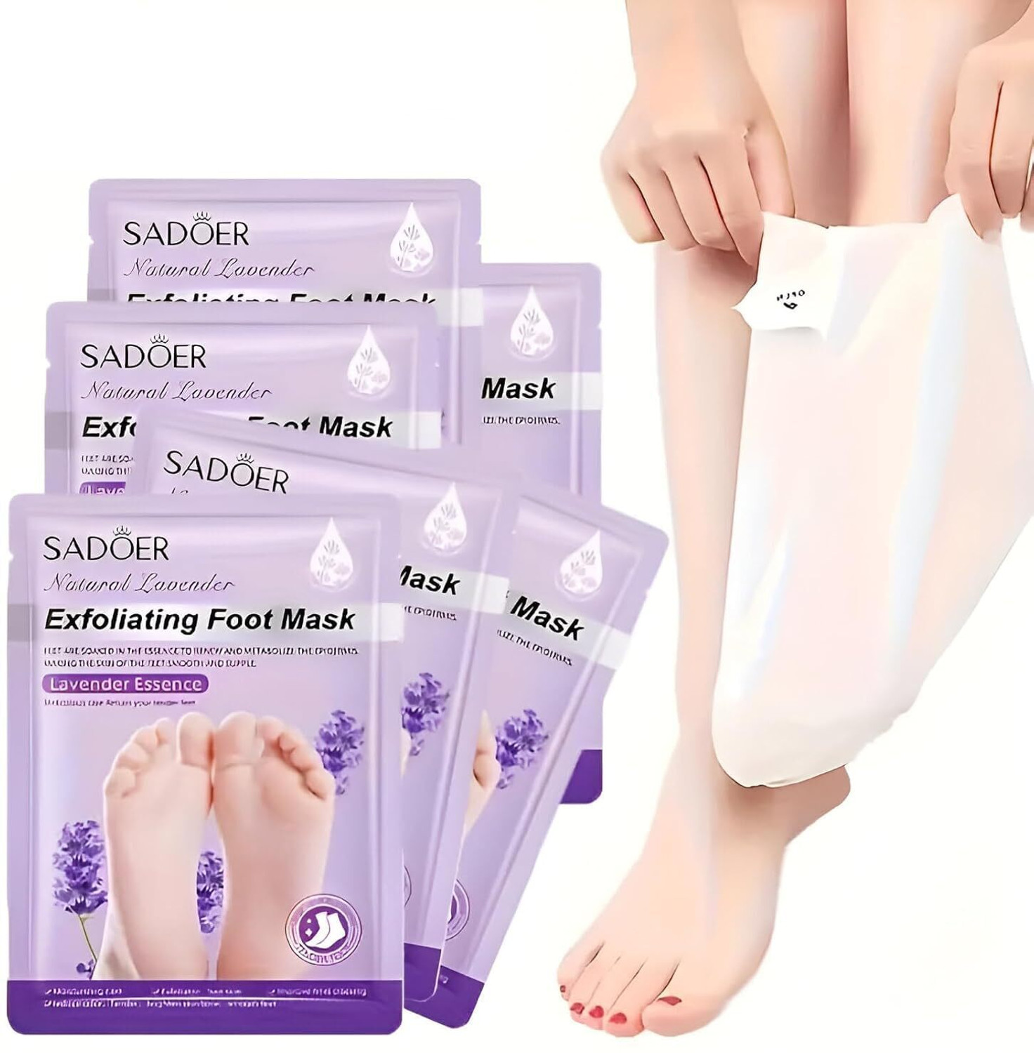 Image of SHRUSTAM Advanced Foot Peel Therapy - Remove Calluses & Repair Dry Heels