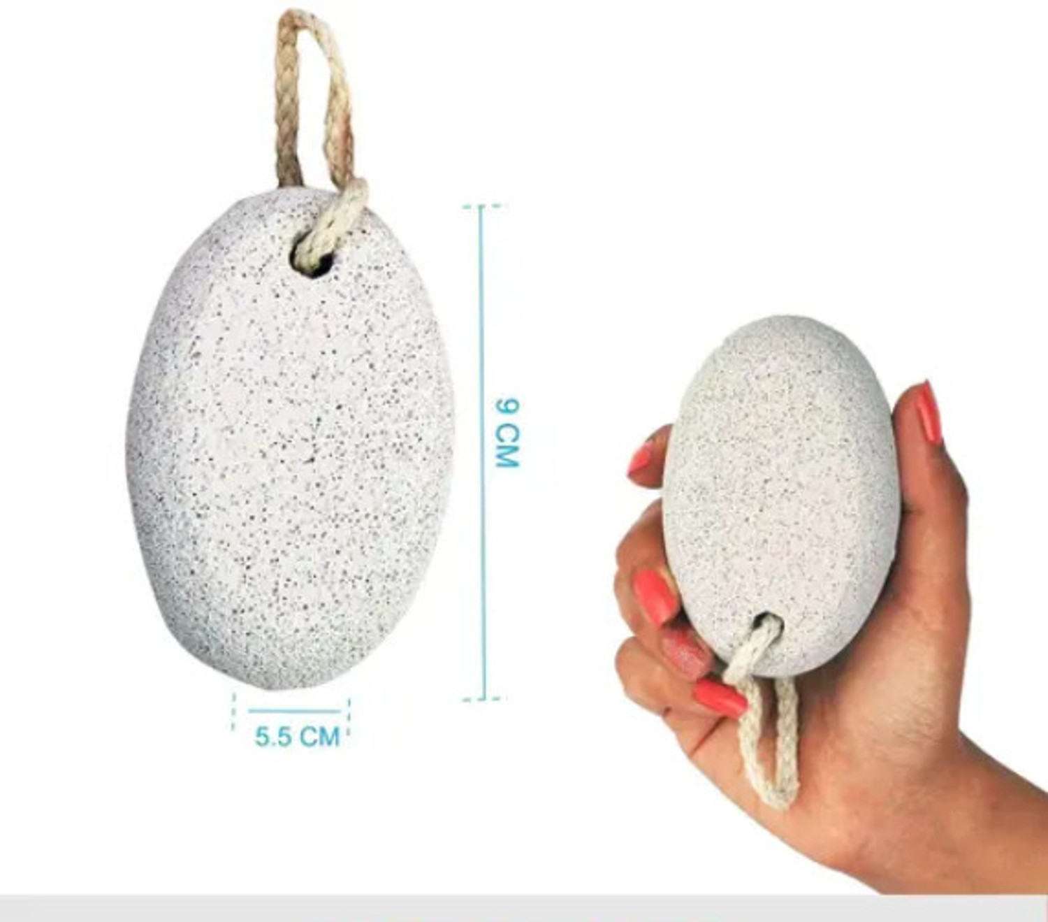 Image of Leysin Foot Scrubber For Clean And Soft Feet For Dead Skin /Cracked