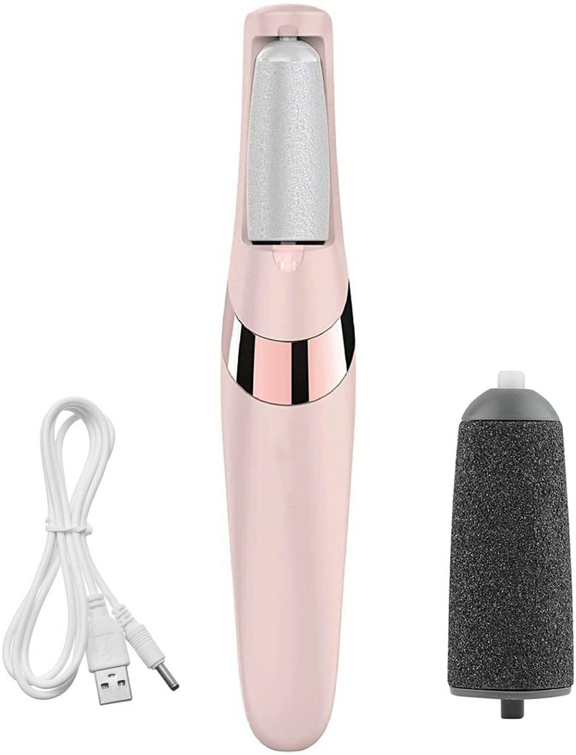 BIYALI Electronic Tool File and Callus Remover Wand wit Pedicure Tool Foot Scrubber