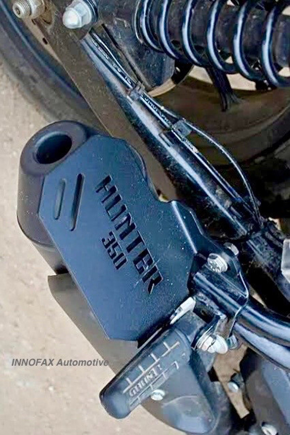 Image of innofax Hunter 350 Double Side Foot-Rest Heavy Metal & Duplex Coating Foot Rest