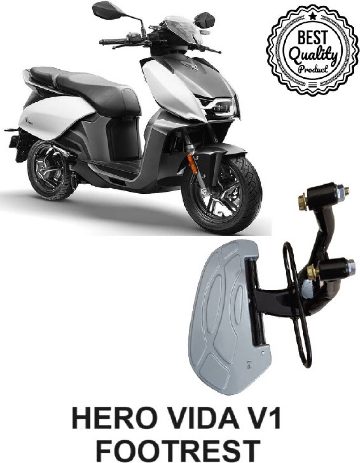 Autoladders Footrest Stand Compatible for Hero Vida V1 Pro Foot Rest