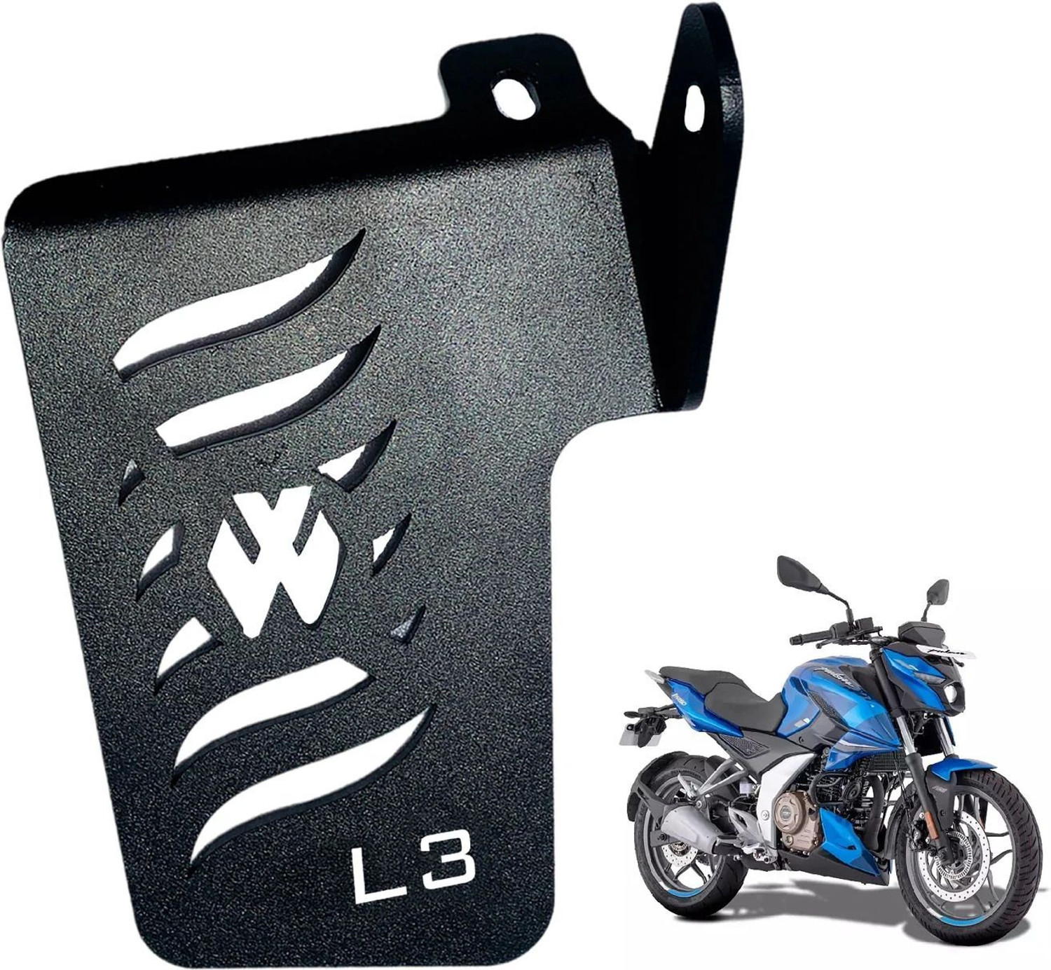 Image of L3 MODZ Pulsar N250 / F250 / N160 / P150 Ladies Footrest Left Side Foot Rest