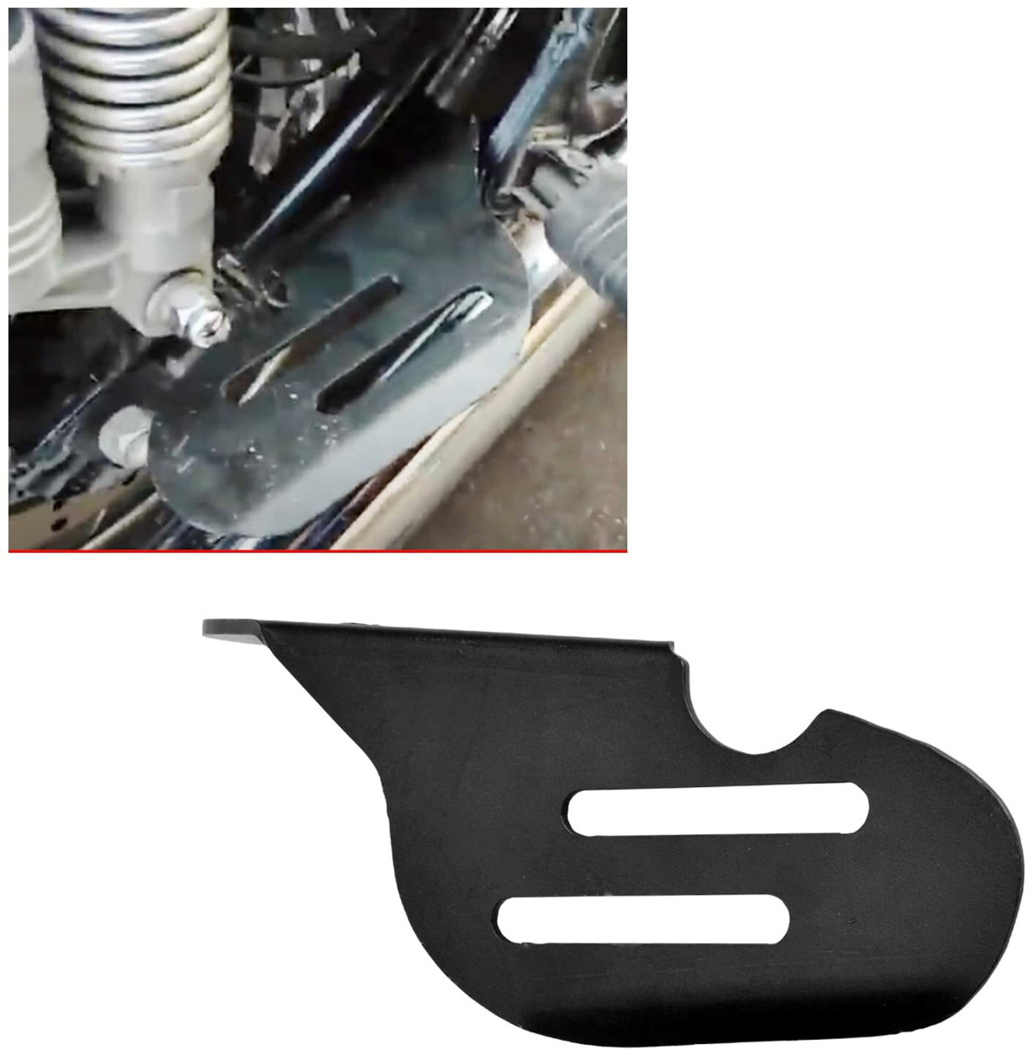 Image of RWT Heavy Duty Pillion Left, Right Foot Rest Mount for JAWA Classic 300, JAWA 42 Foot Rest