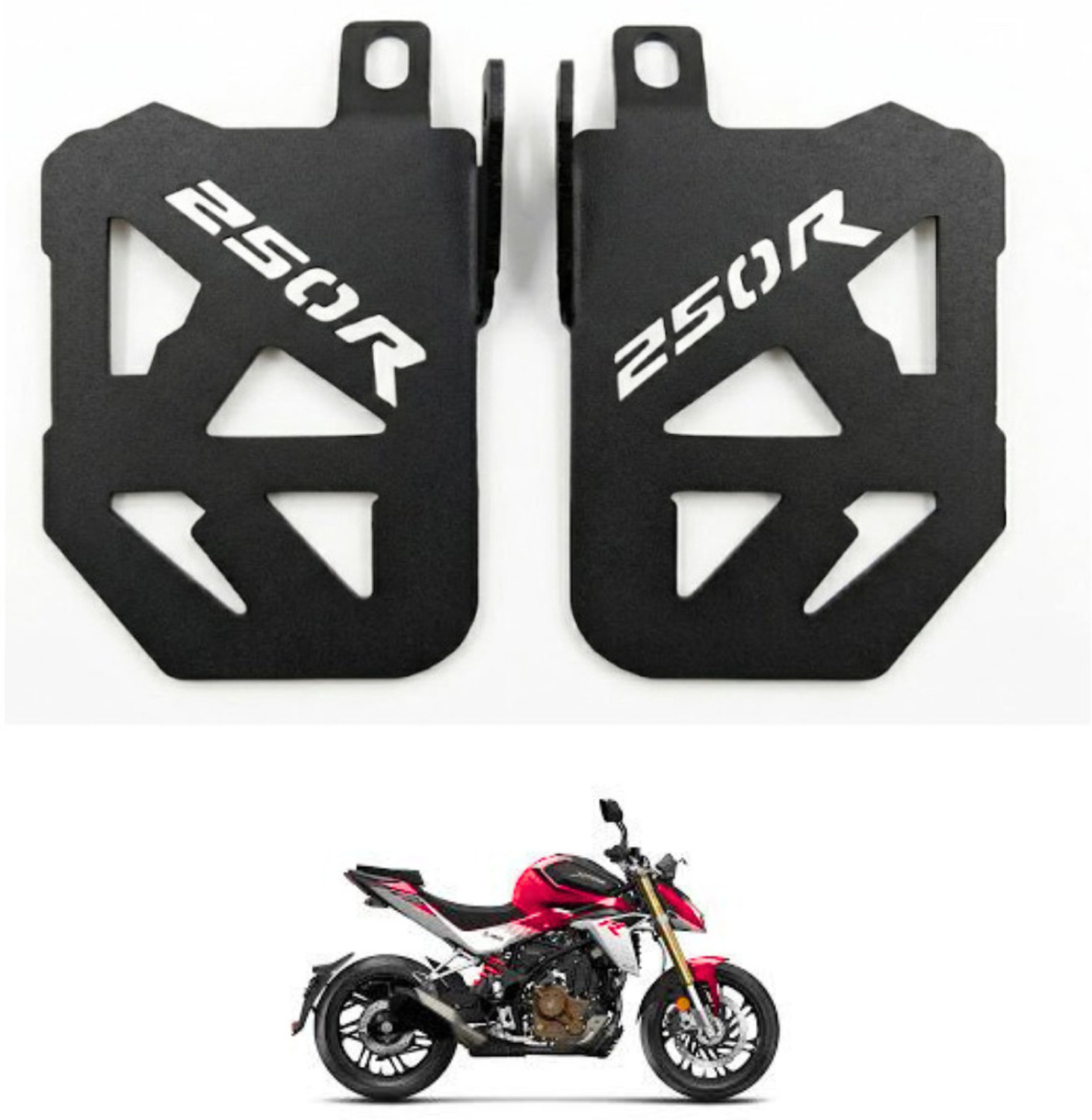 Image of KILLERRYDER Pillion Footrest Compatible with Hero Xtreme 250R (Left & Right) Foot Rest