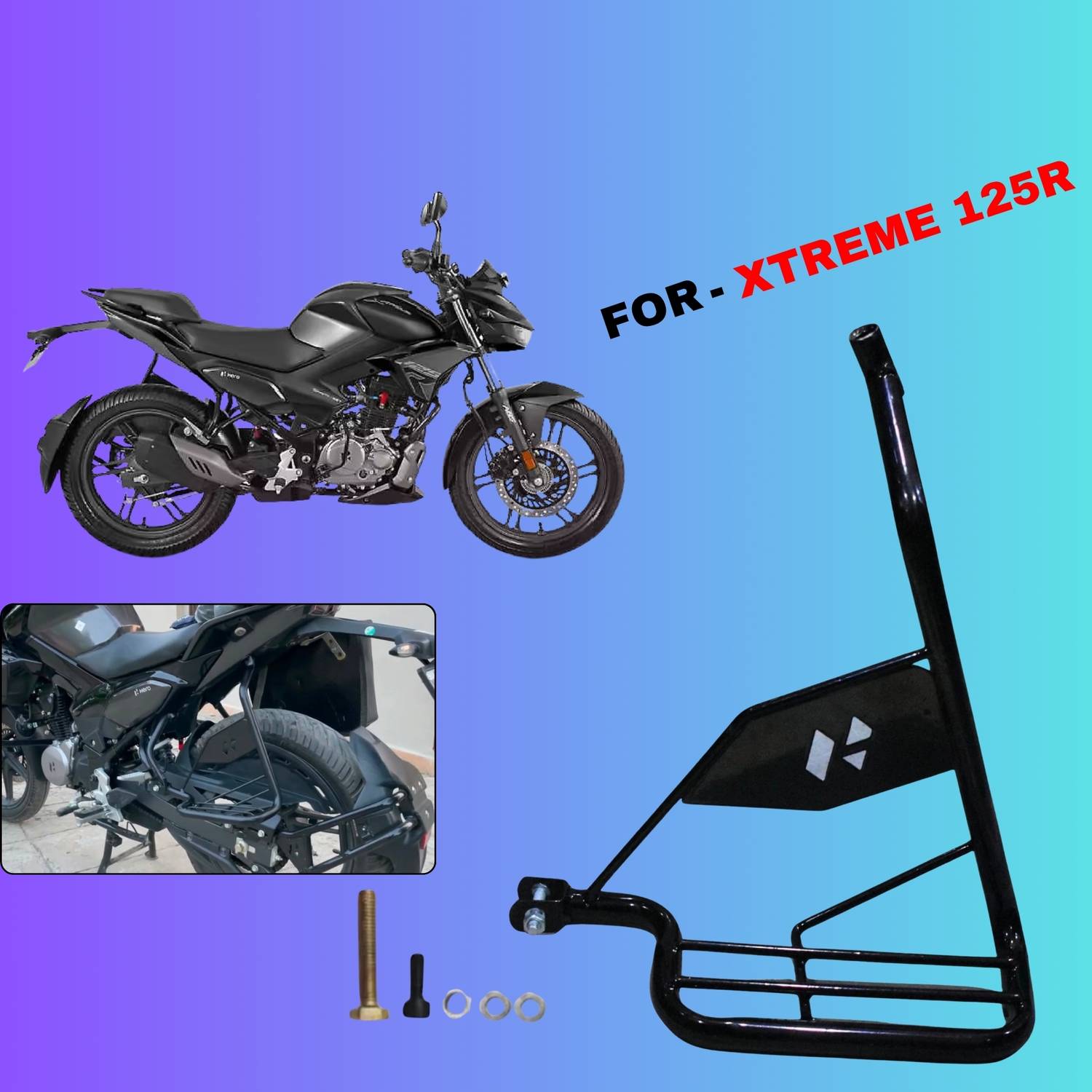 AutoHulk A8 Lady Foot Rest for Xtreme 125R - Image 1