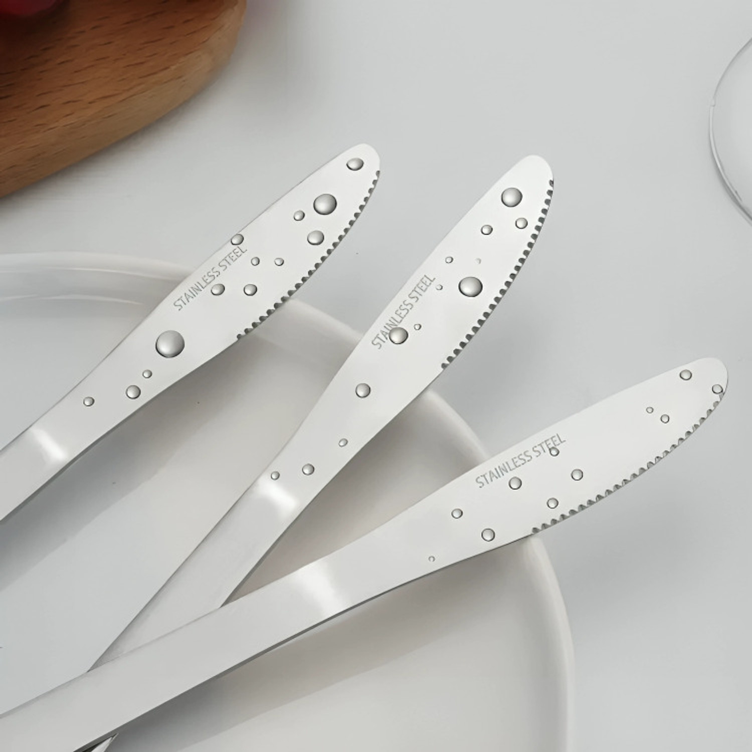 Image of ARSCART 6 Pc Stainless Steel Knife Set Heavy Material