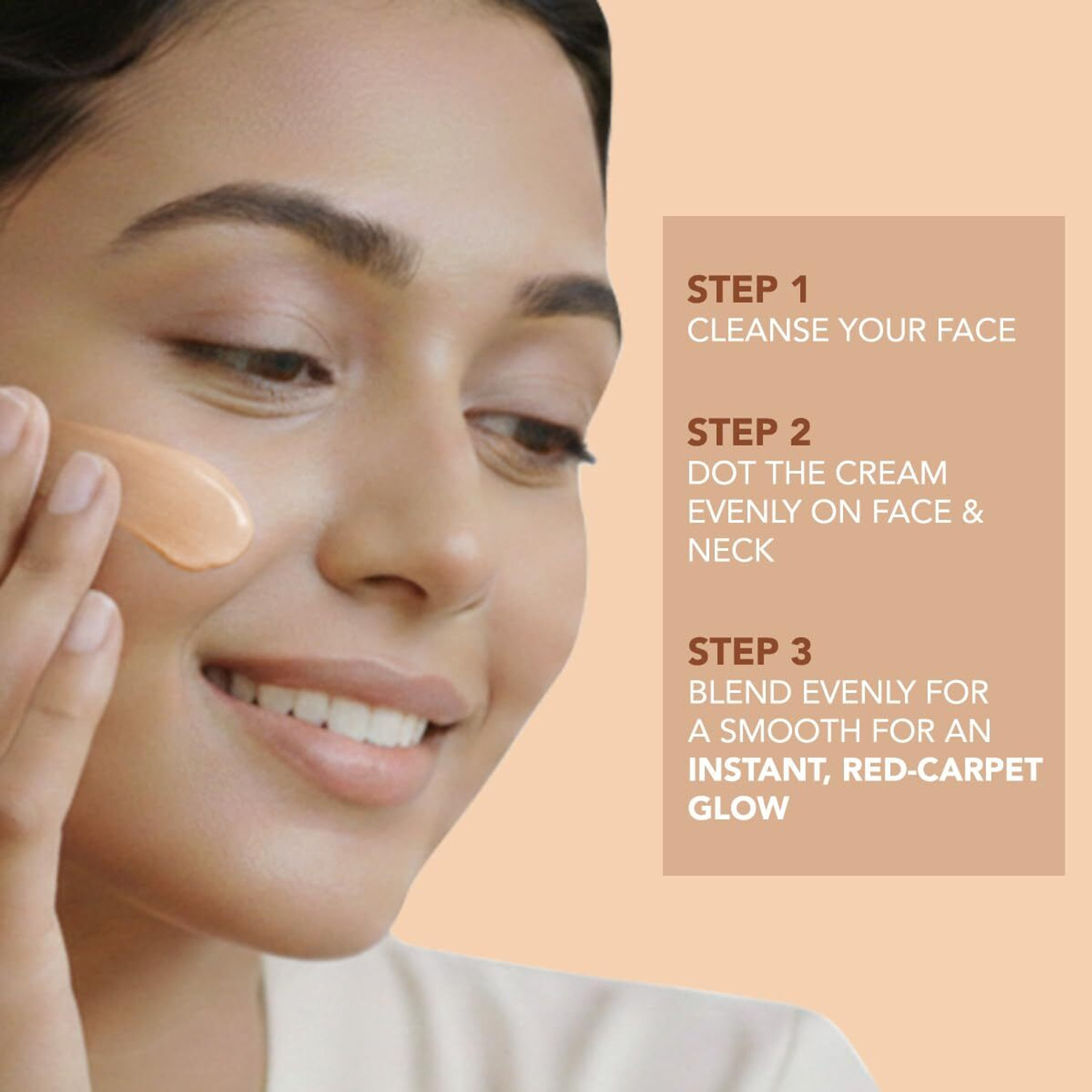 Image of LOTUS MAKE - UP XPRESSGLOW 10-in-1 DAILY BEAUTY CREME | TINTED CC CREAM SPF 25 | ALL SKIN TYPES Foundation