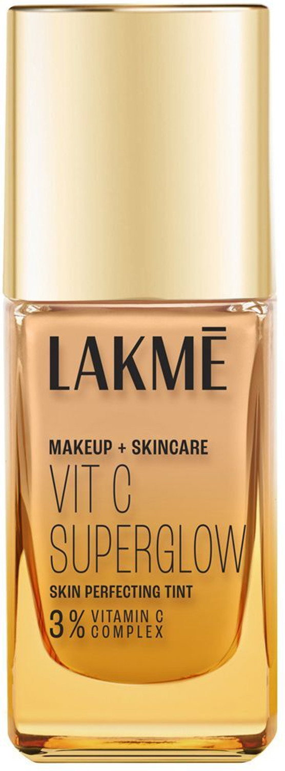 Image of Lakme VitC Srglow Skin Perfecting Tint Warm Crme W120 Foundation