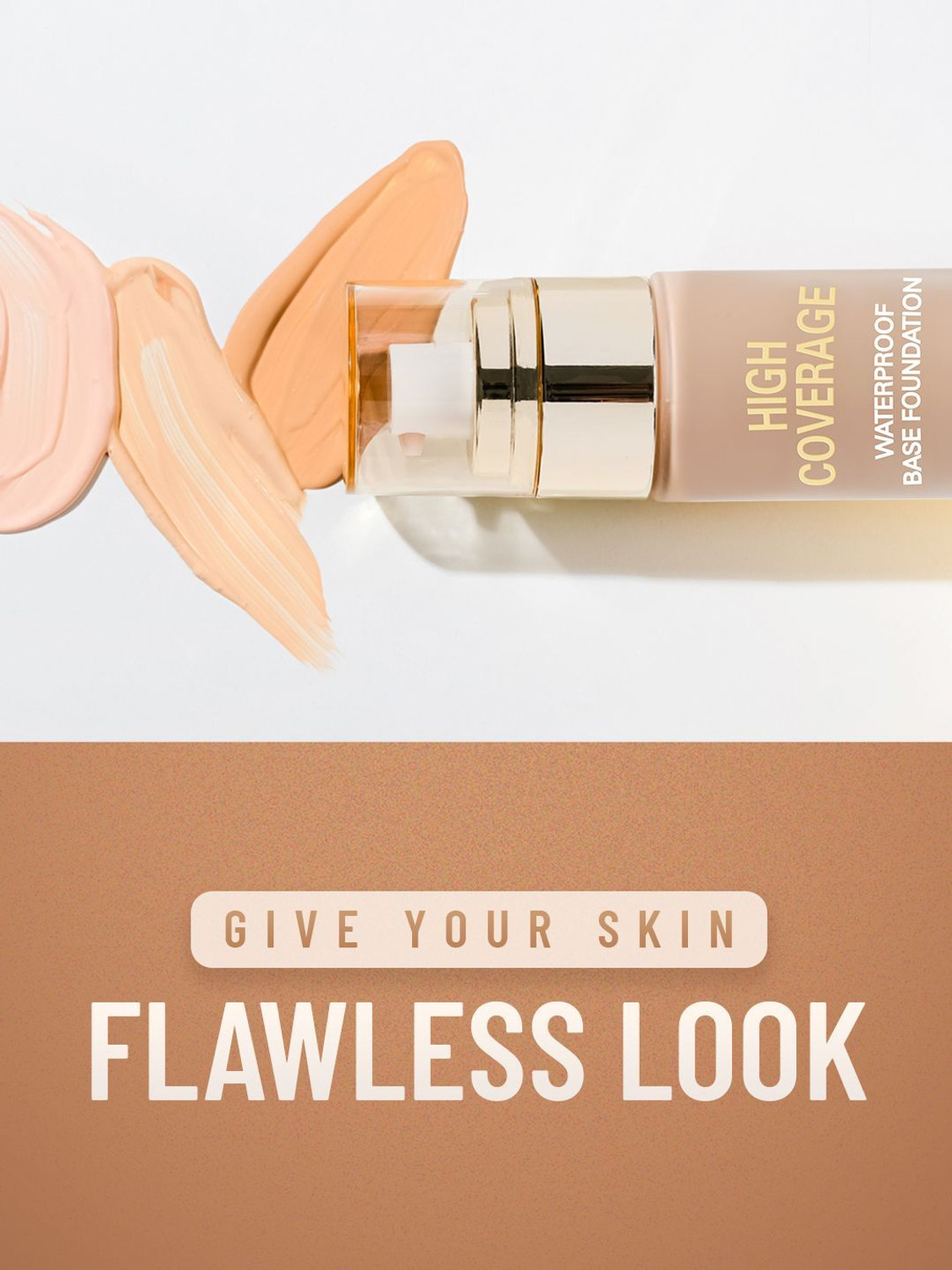 Image of SWISS BEAUTY High Performance Liquid Foundation | Water-Resistant | Dewy | Vit C&Niacinamide Foundation