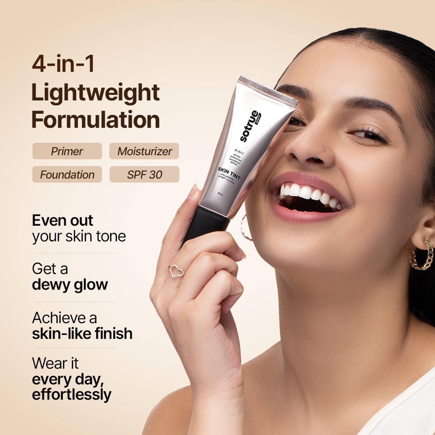 Sotrue 4-in-1 Skin Tint 35ml - Image 2