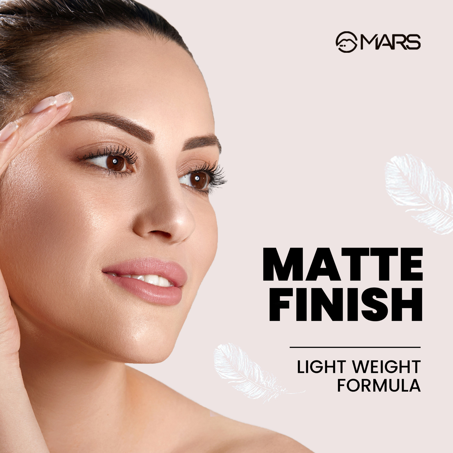 Image of MARS Blossom Matte Foundation (Sand Beige, 30 ml)